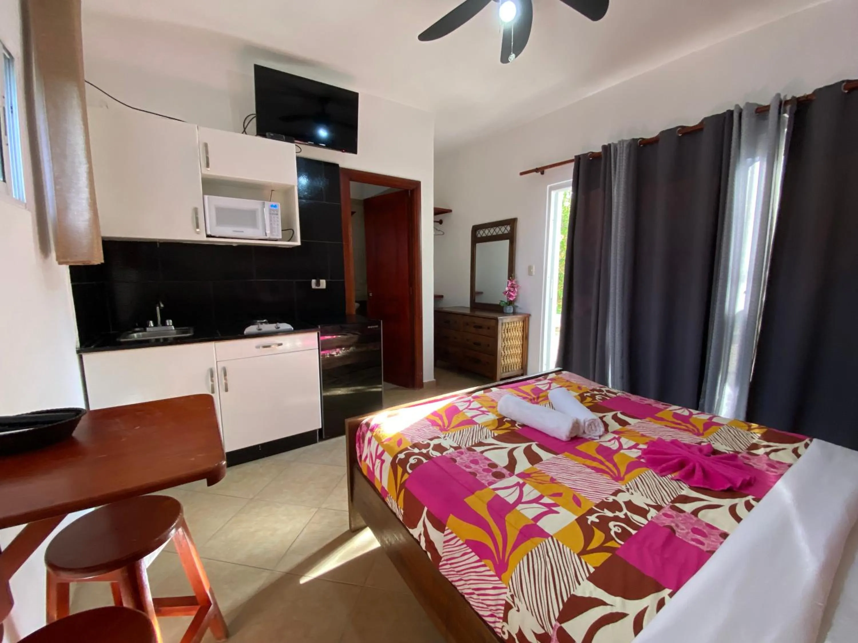 Bed in Diamond Hotel Cabarete