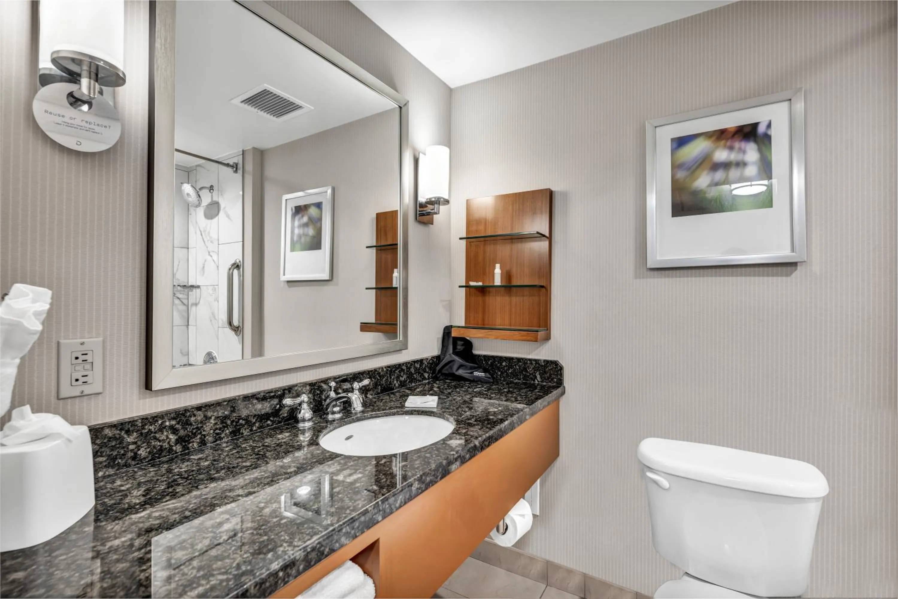 Toilet in Delta Hotels by Marriott Mount Pleasant