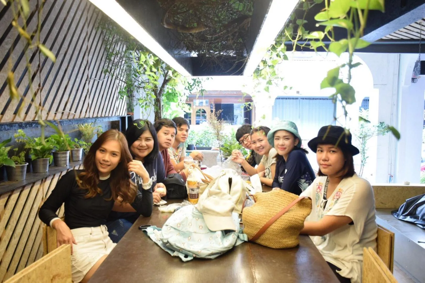 People in Hugger Hostel