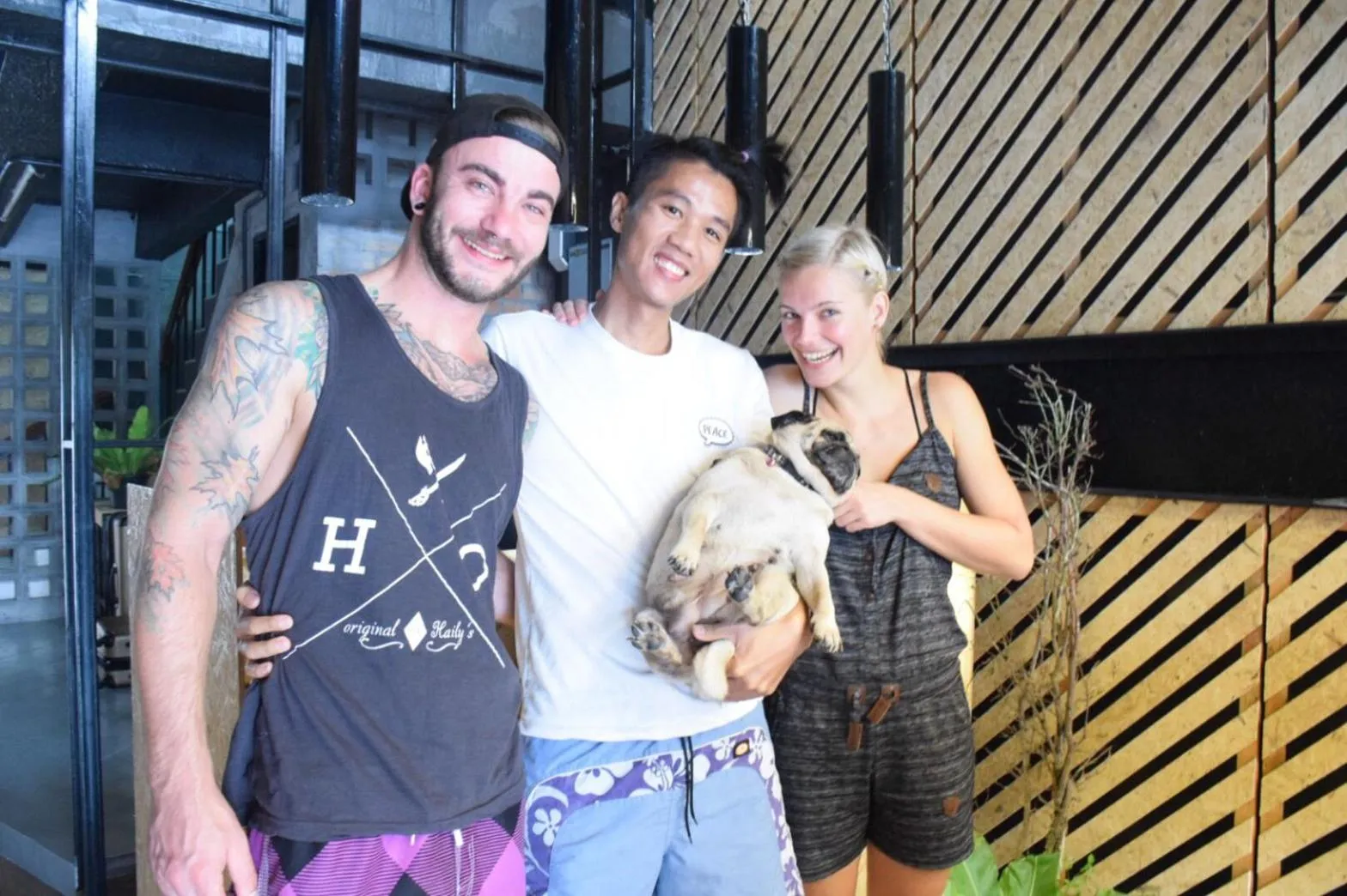 People in Hugger Hostel