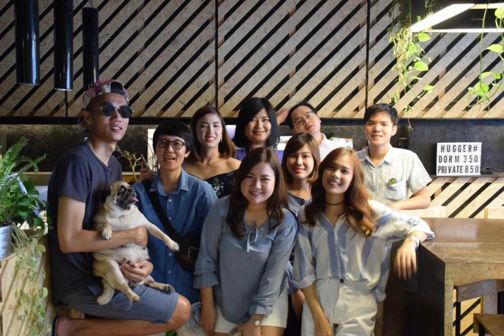 People in Hugger Hostel