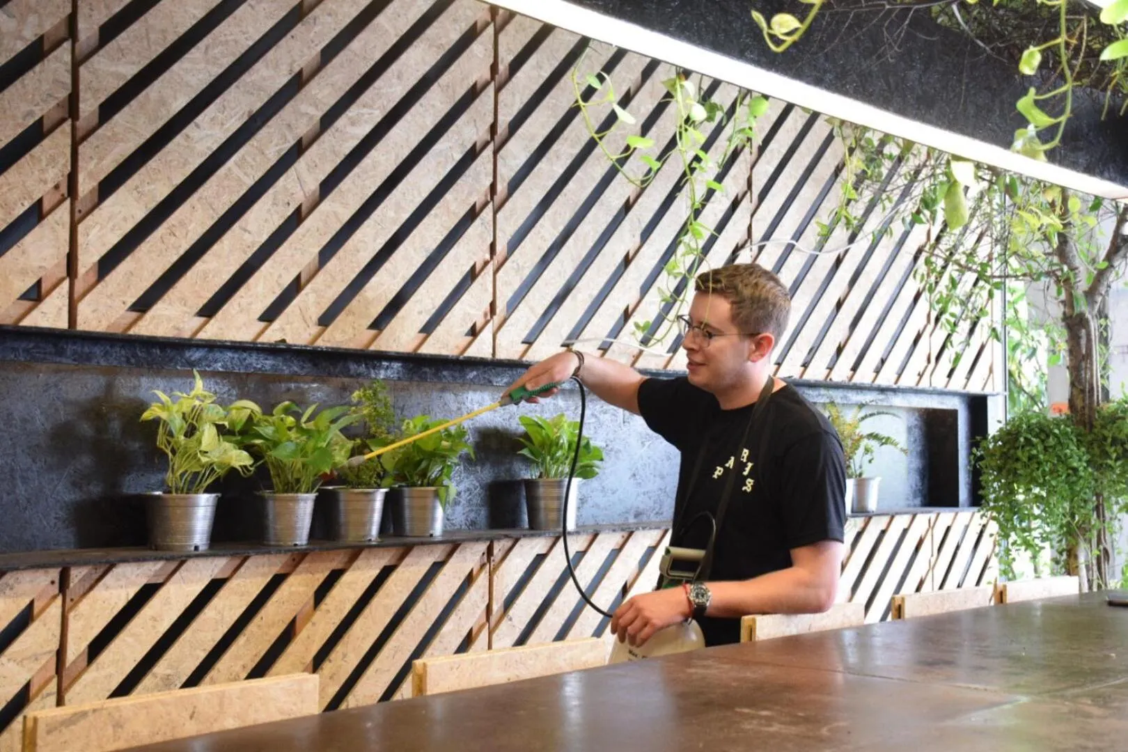 People in Hugger Hostel