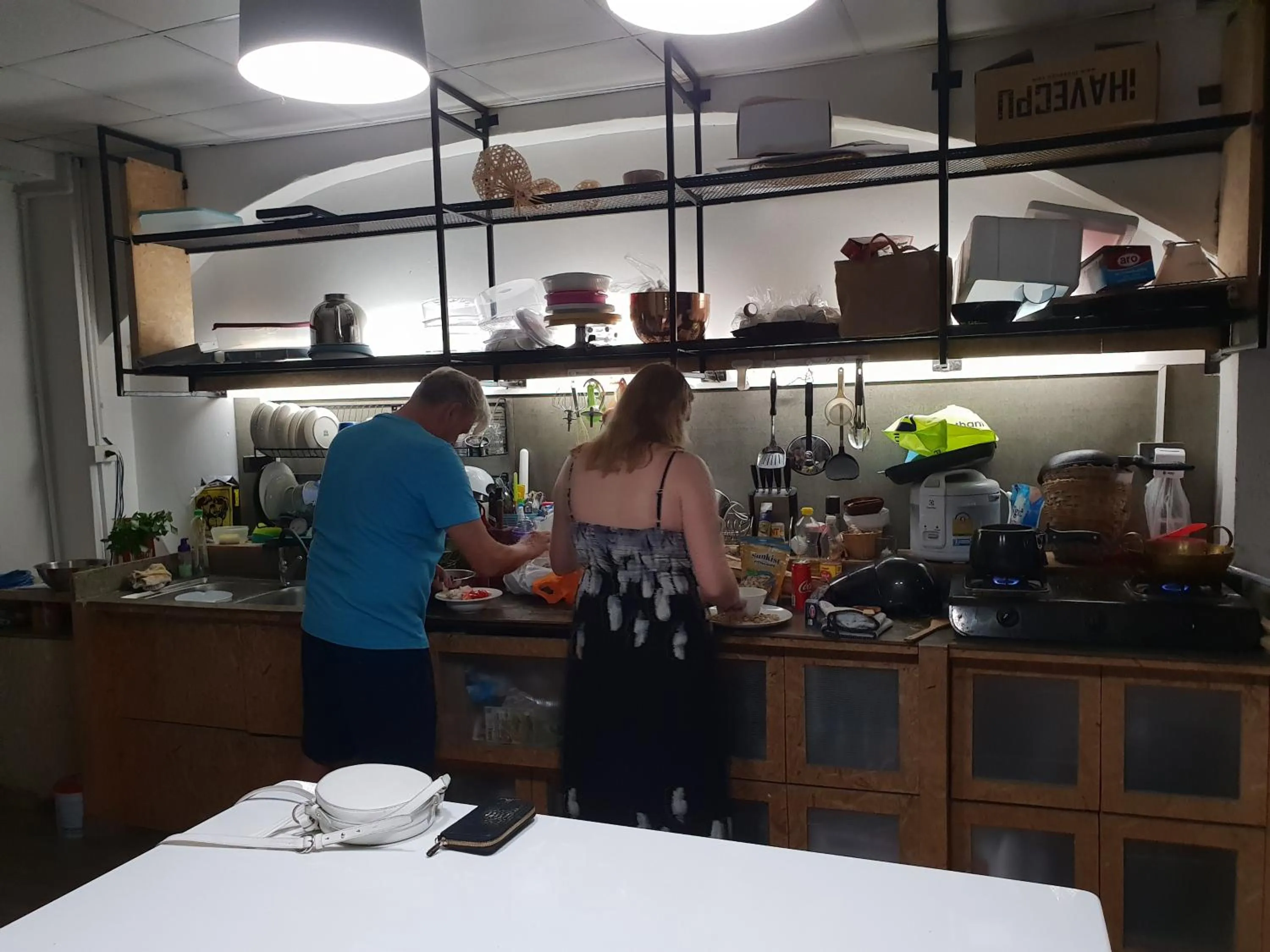 People in Hugger Hostel