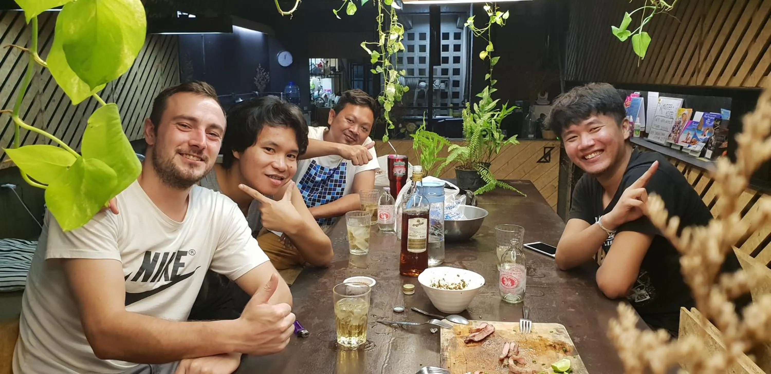 People in Hugger Hostel