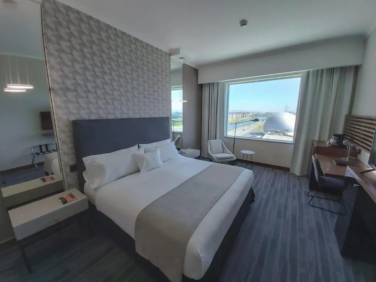 Bed in MDS Hotel Concepción Bed in MDS Hotel Concepción