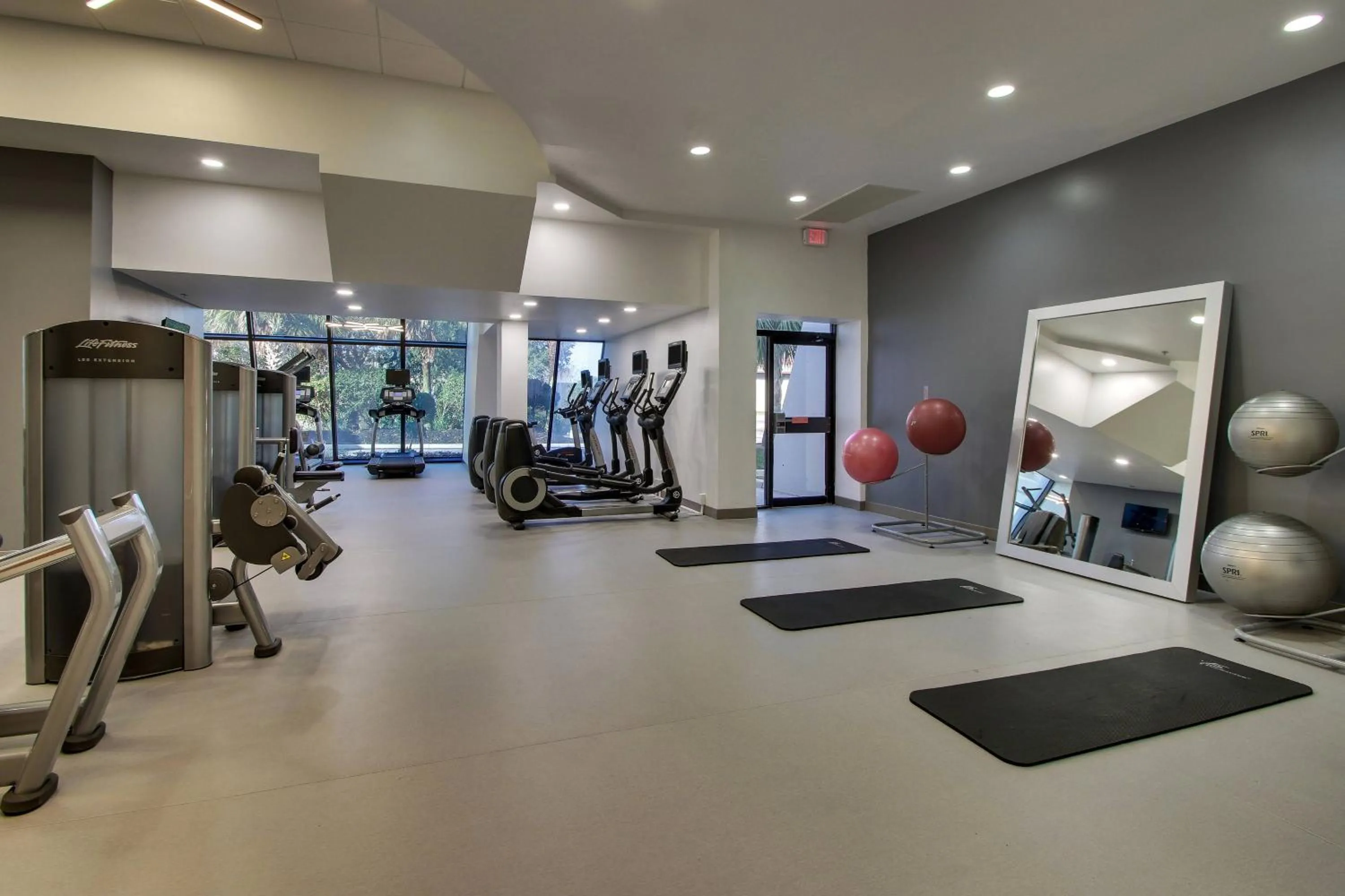 Fitness centre/facilities in Mobile Marriott