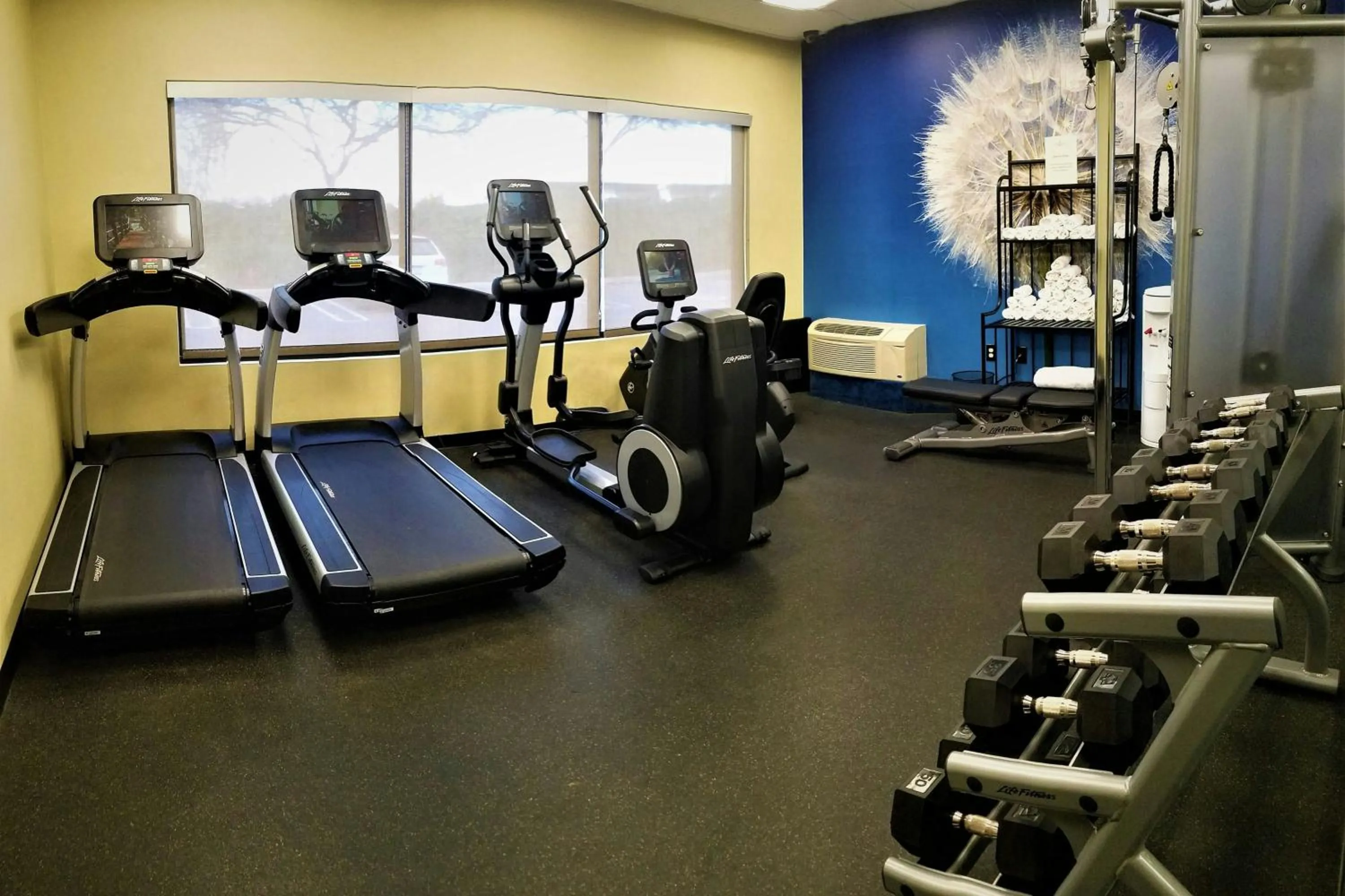Fitness centre/facilities in SpringHill Suites by Marriott Modesto