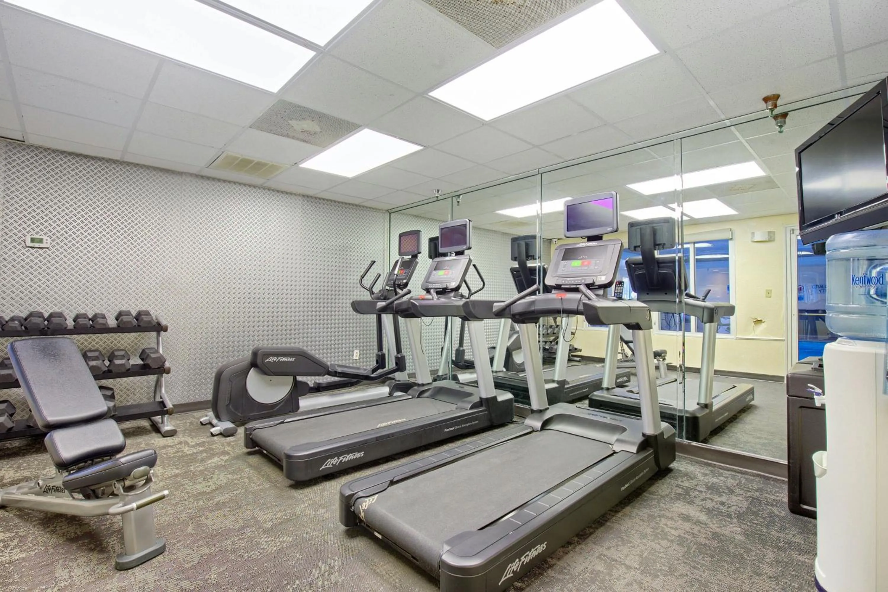Fitness centre/facilities in Fairfield Inn and Suites Mobile