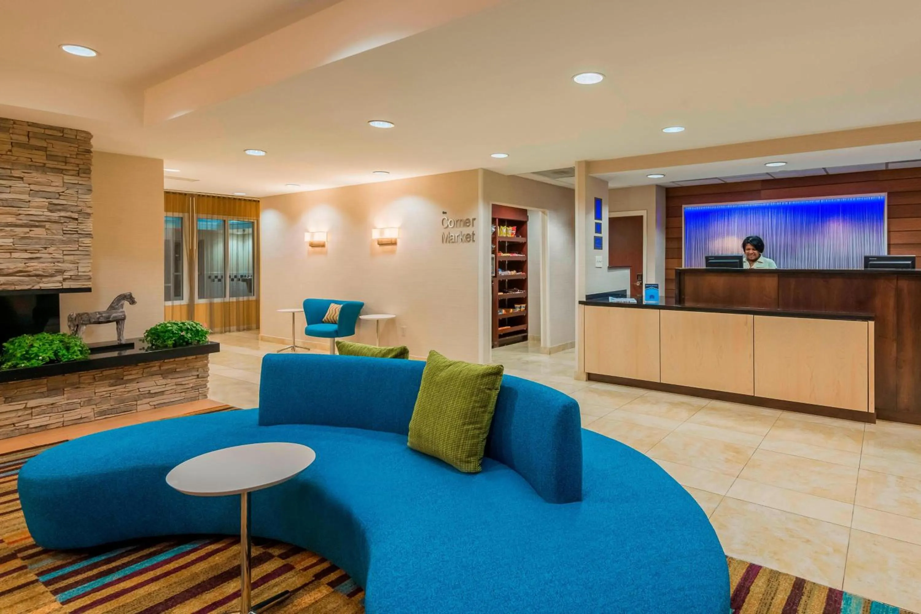 Lobby or reception in Fairfield Inn and Suites Mobile