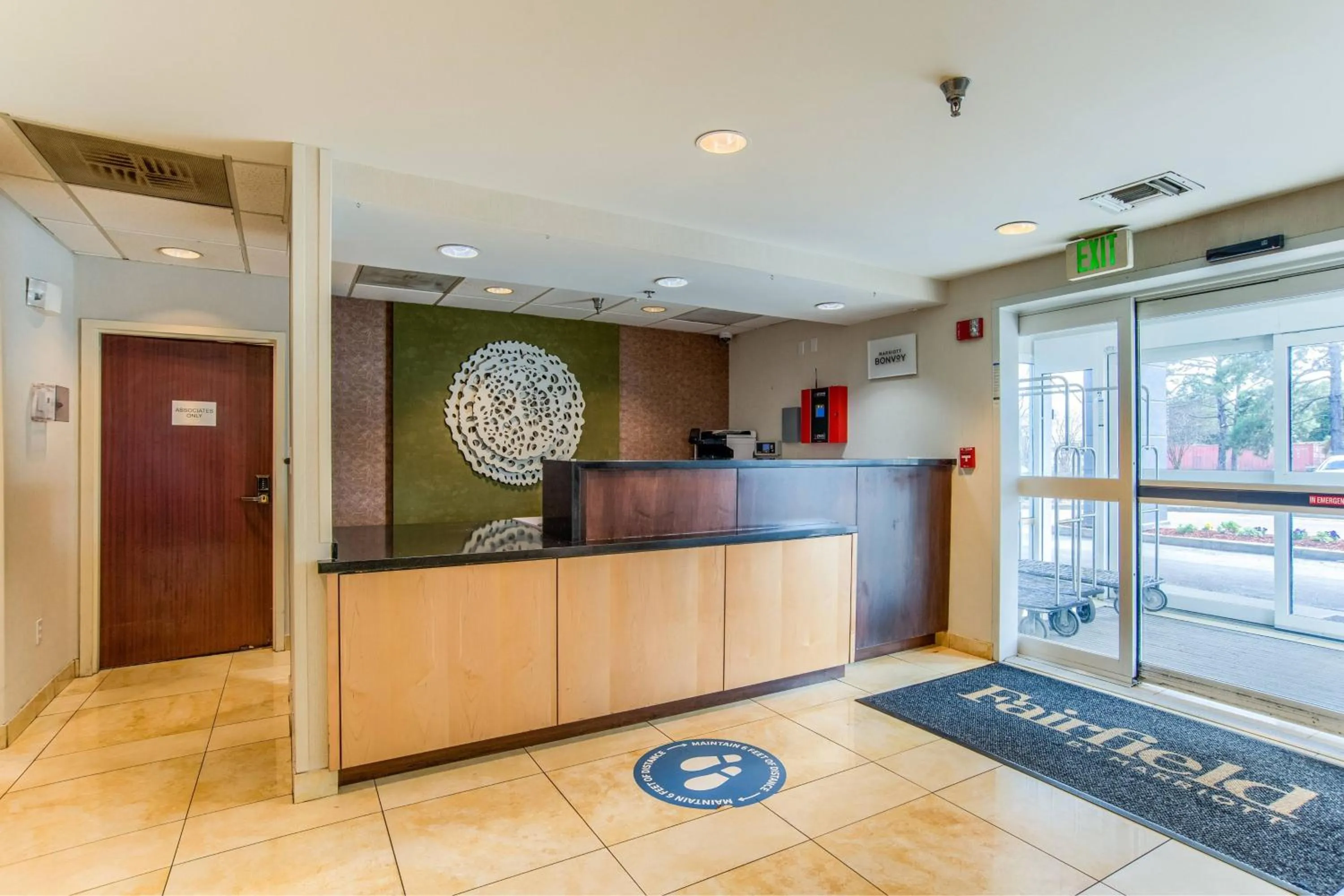 Lobby or reception in Fairfield Inn and Suites Mobile