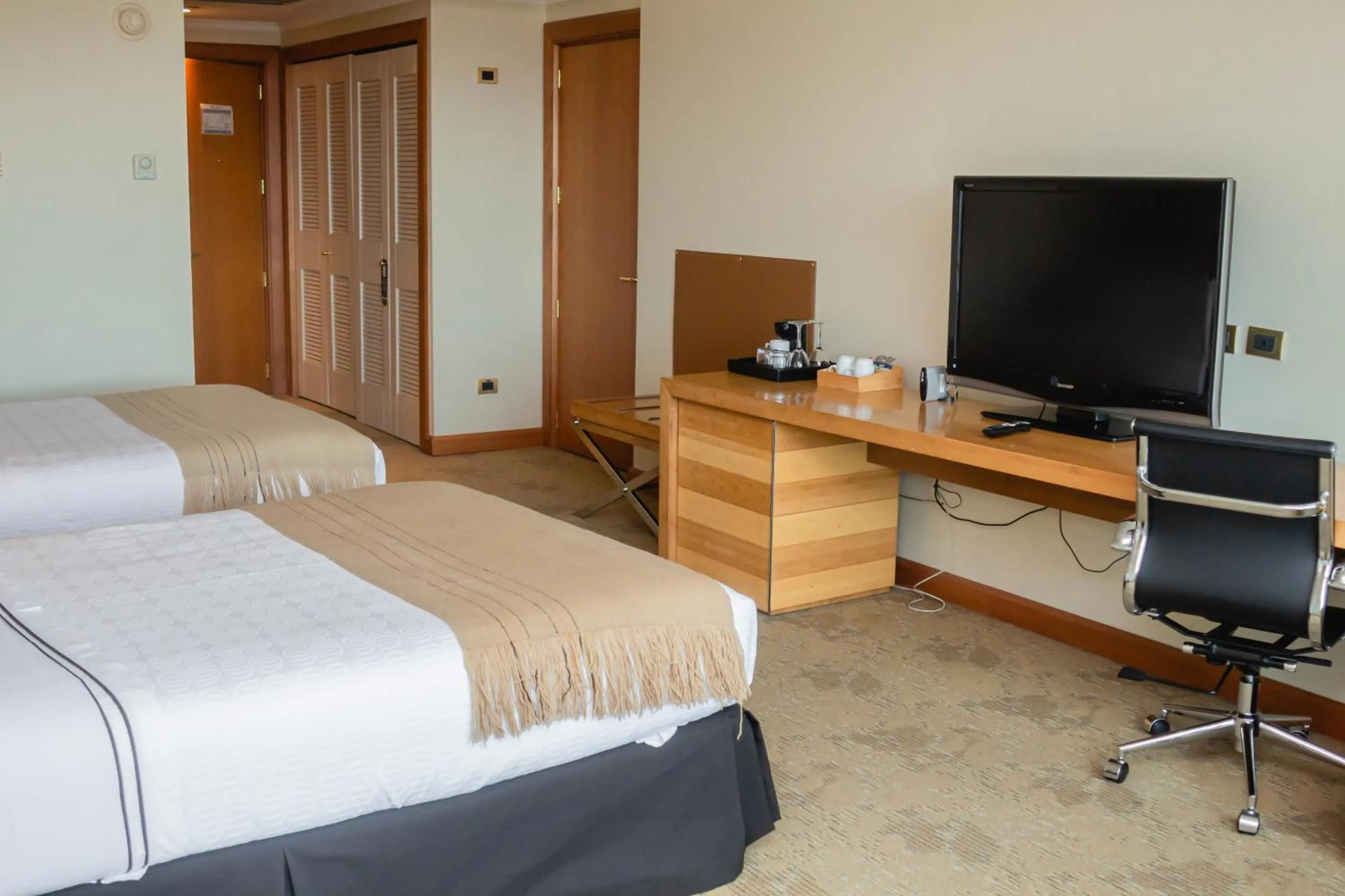 Bed in Sonesta Hotel Osorno