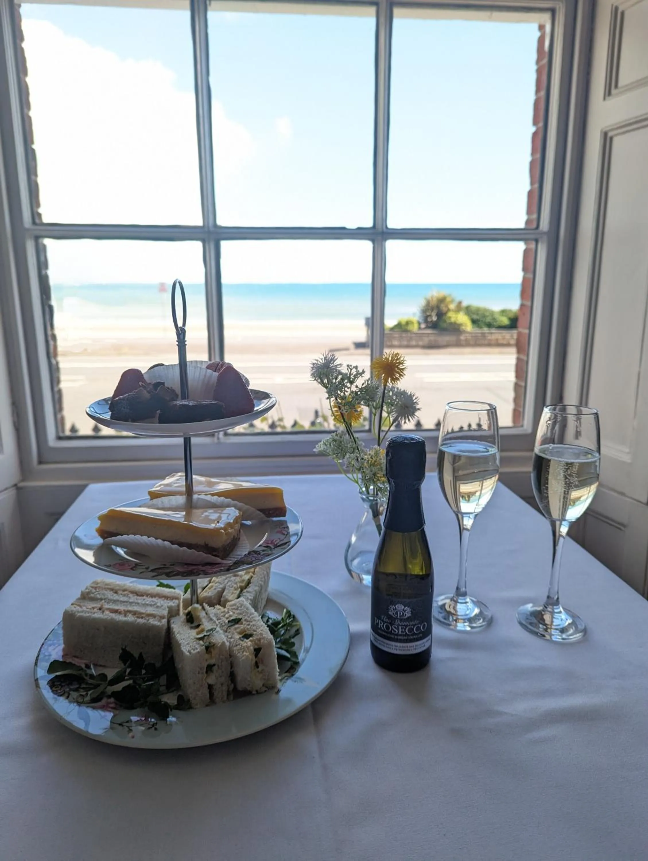 Food close-up in Acqua Beach Weymouth