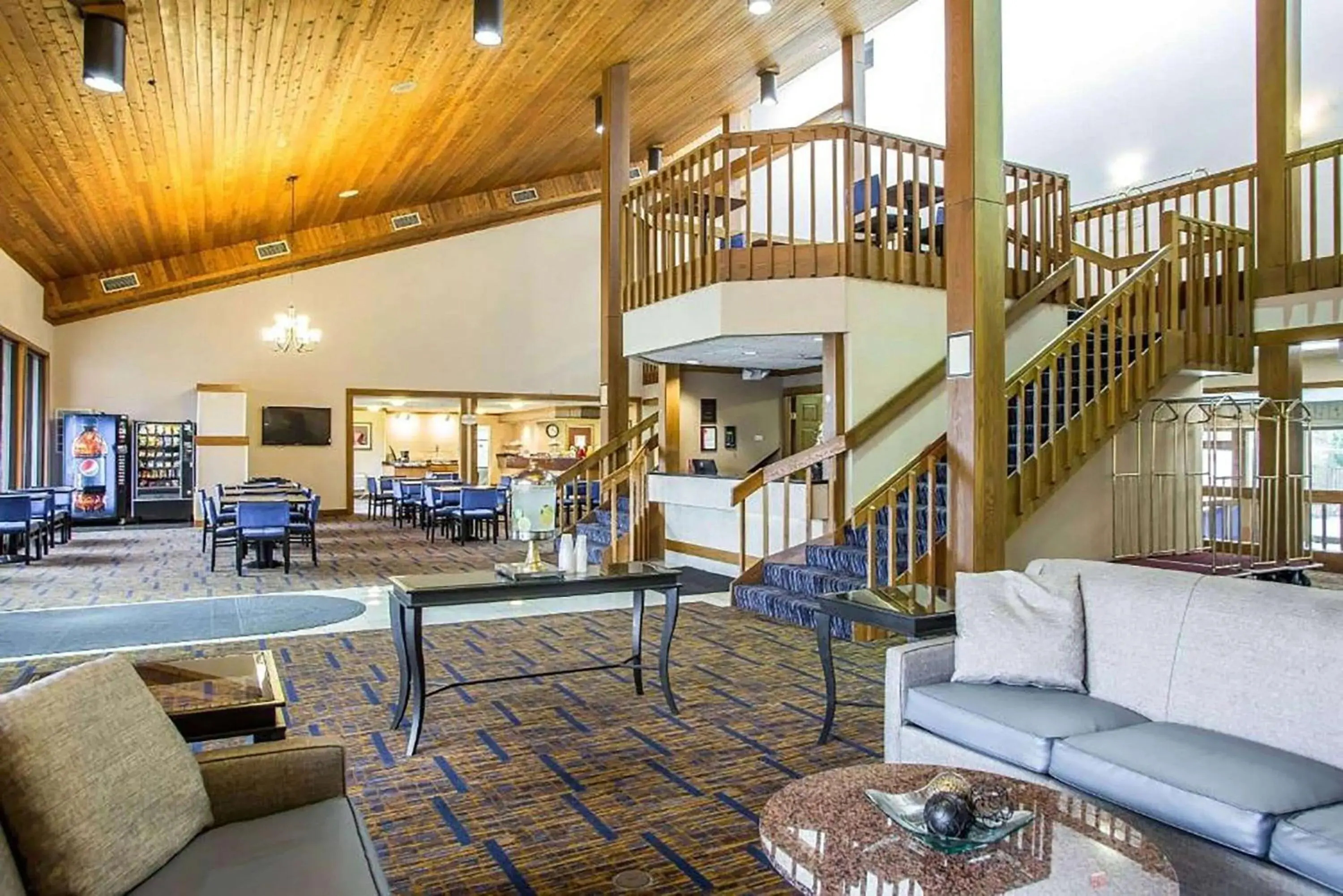 Lobby or reception in Clarion Inn Lobby or reception in Clarion Inn