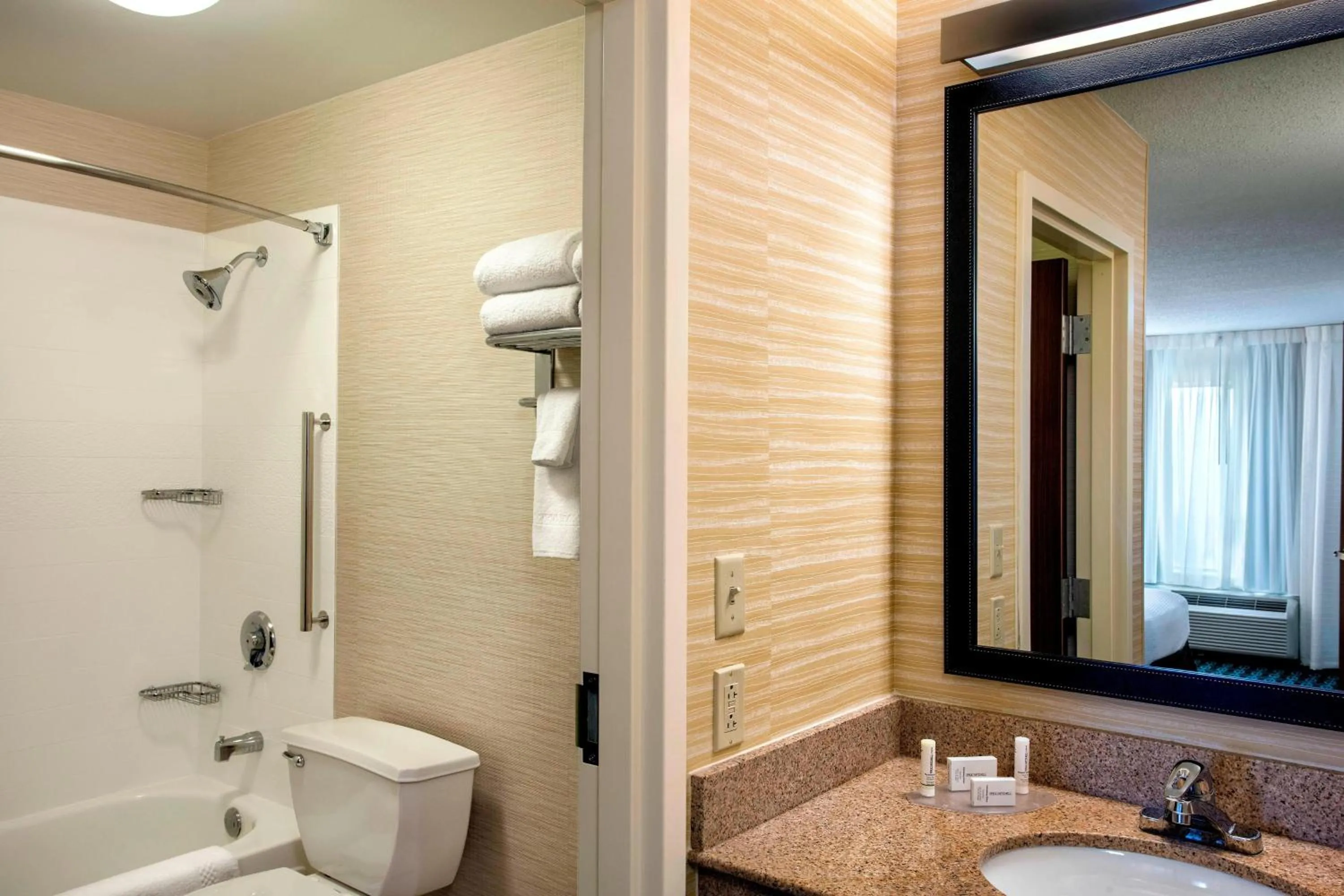 Bathroom in Fairfield Inn & Suites Merrillville