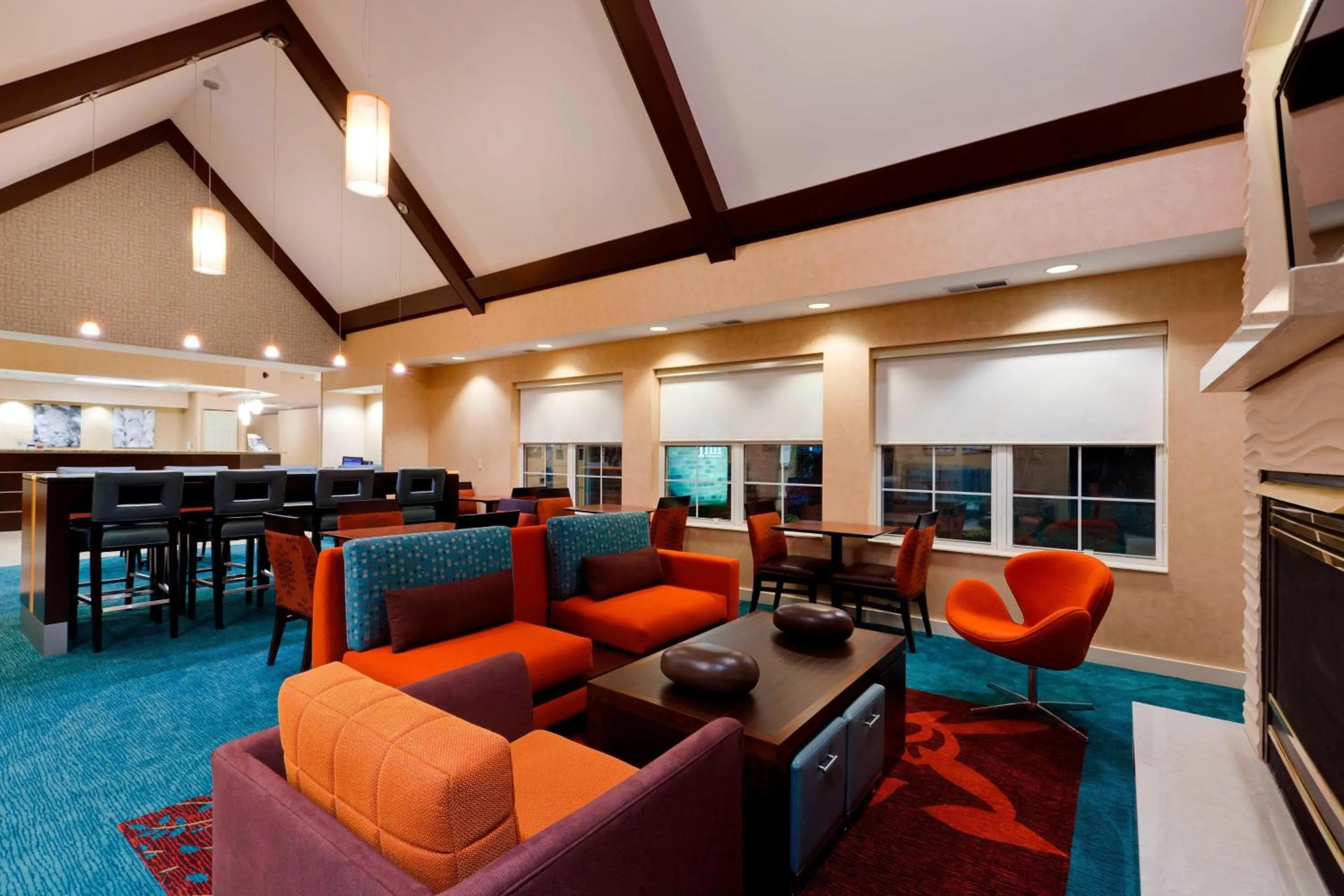 Lobby or reception in Residence Inn Merrillville