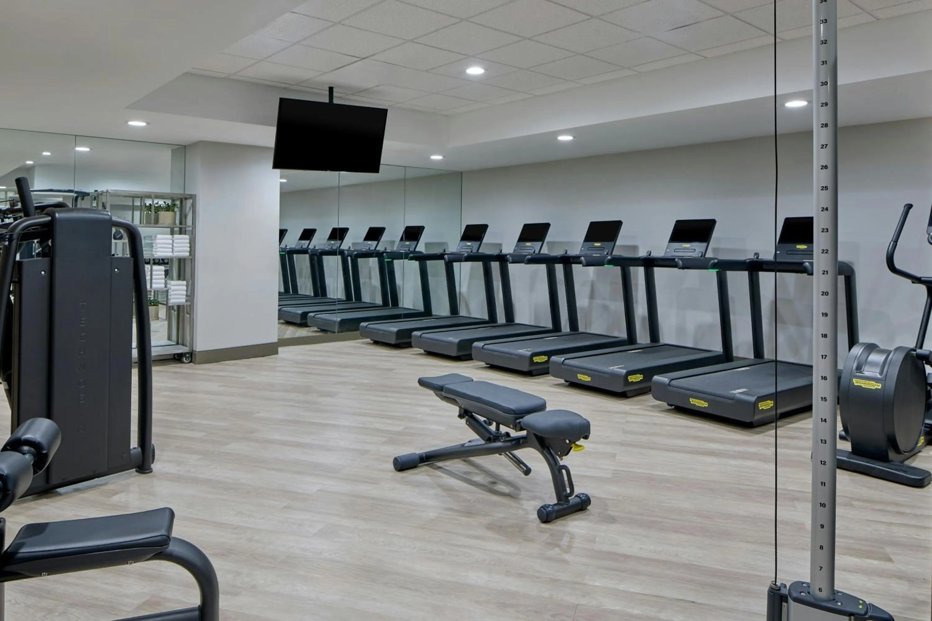 Fitness centre/facilities in Renaissance Shoals Resort & Spa