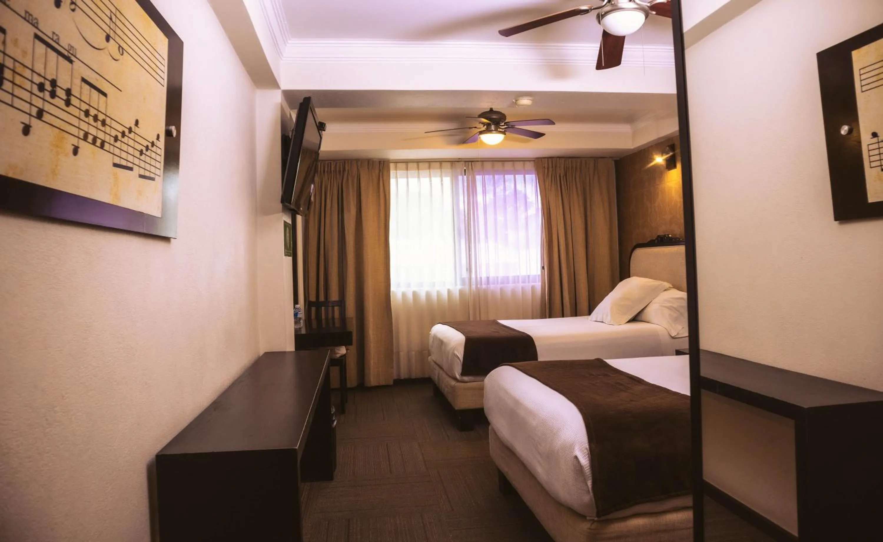 Bedroom, Bed in Hotel Clara Luna