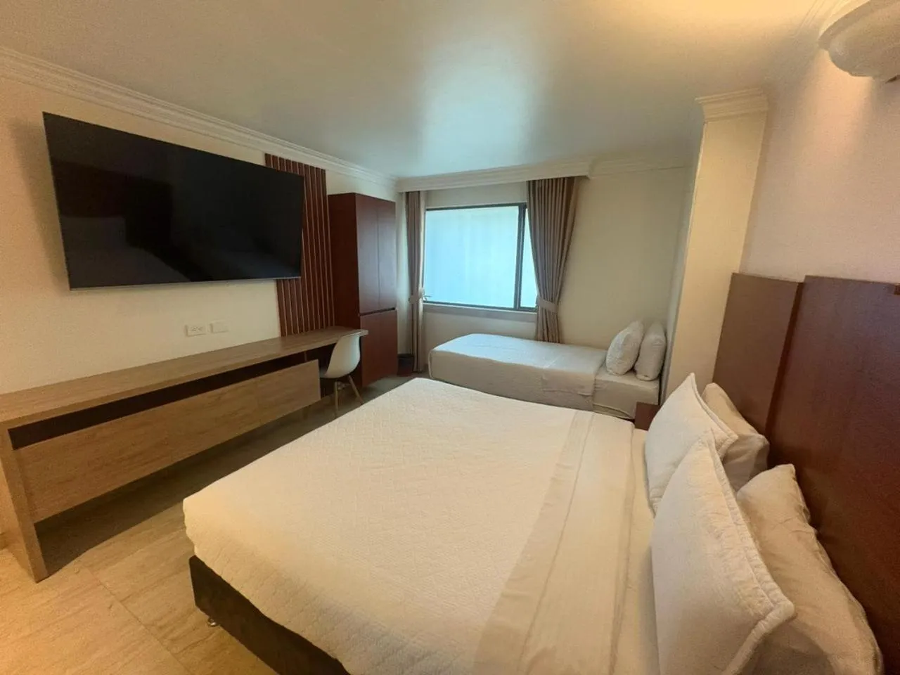 Bed in Lavid Hotel Palacio Real