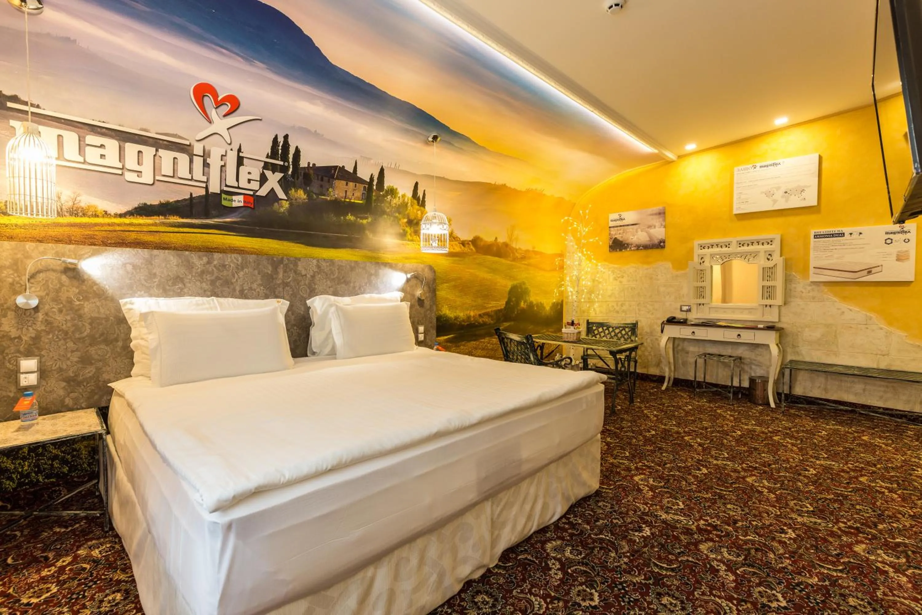 Bed in Diplomat Plaza Hotel & Resort