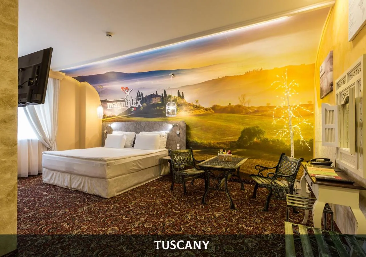 Bed in Diplomat Plaza Hotel & Resort