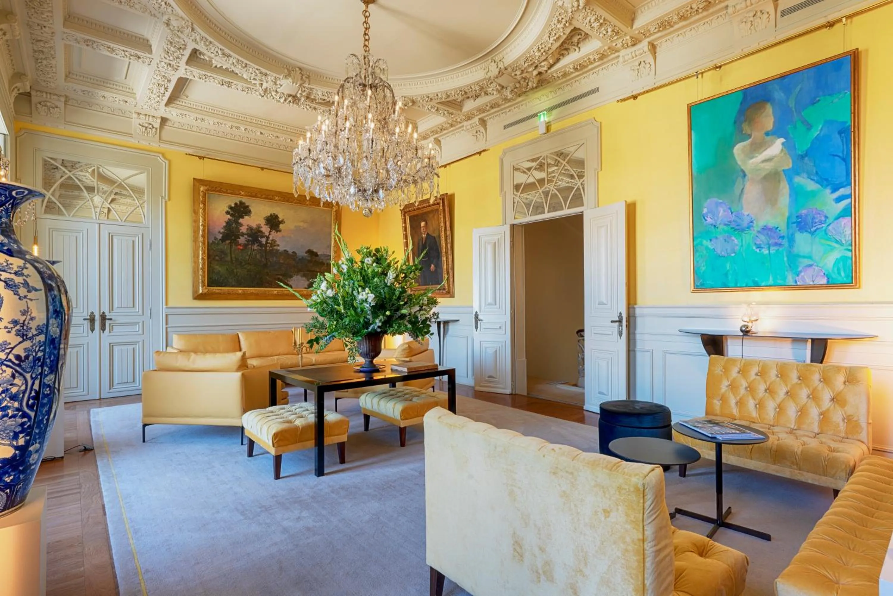 Living room in Verride Palácio Santa Catarina