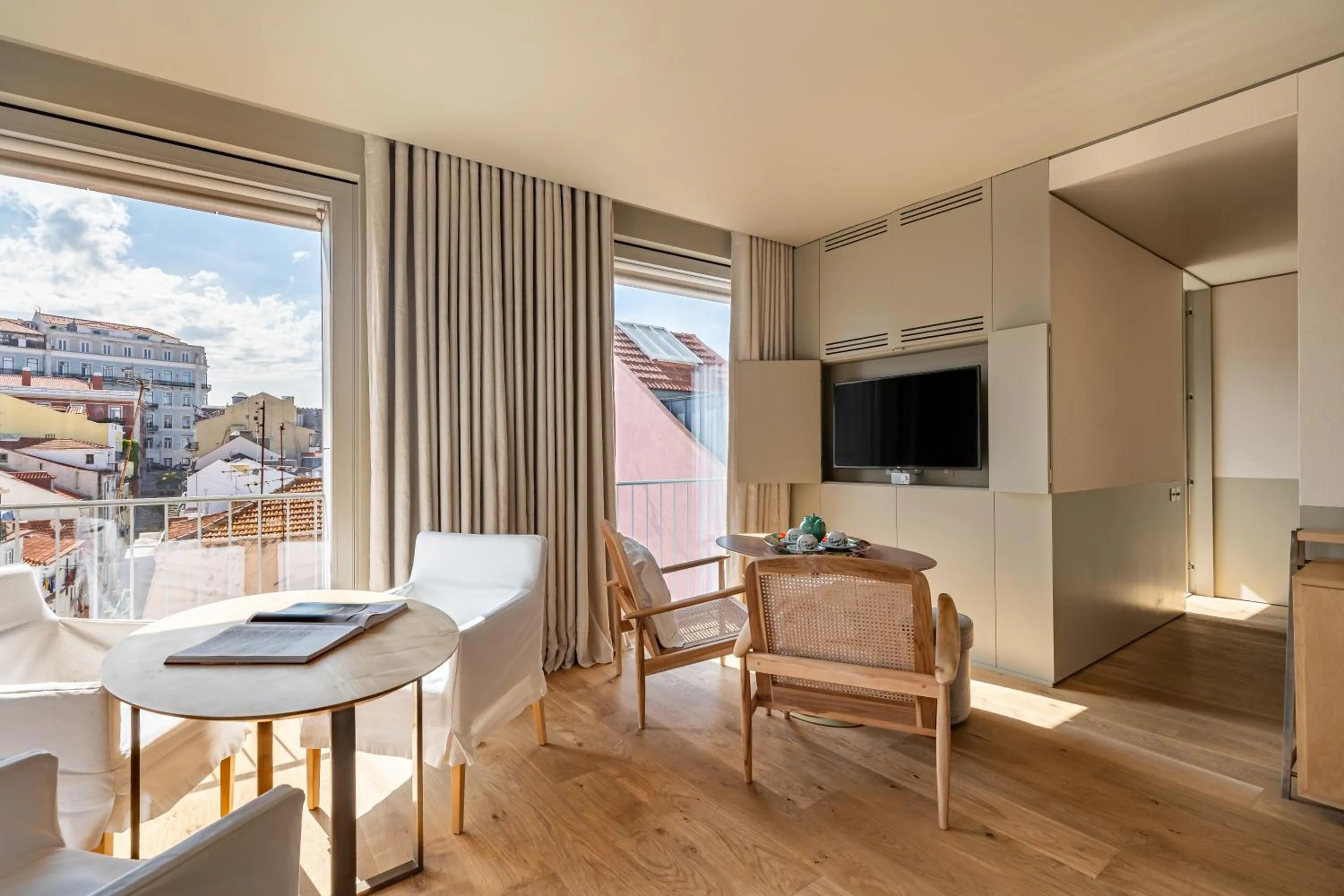 Living room in Verride Palácio Santa Catarina