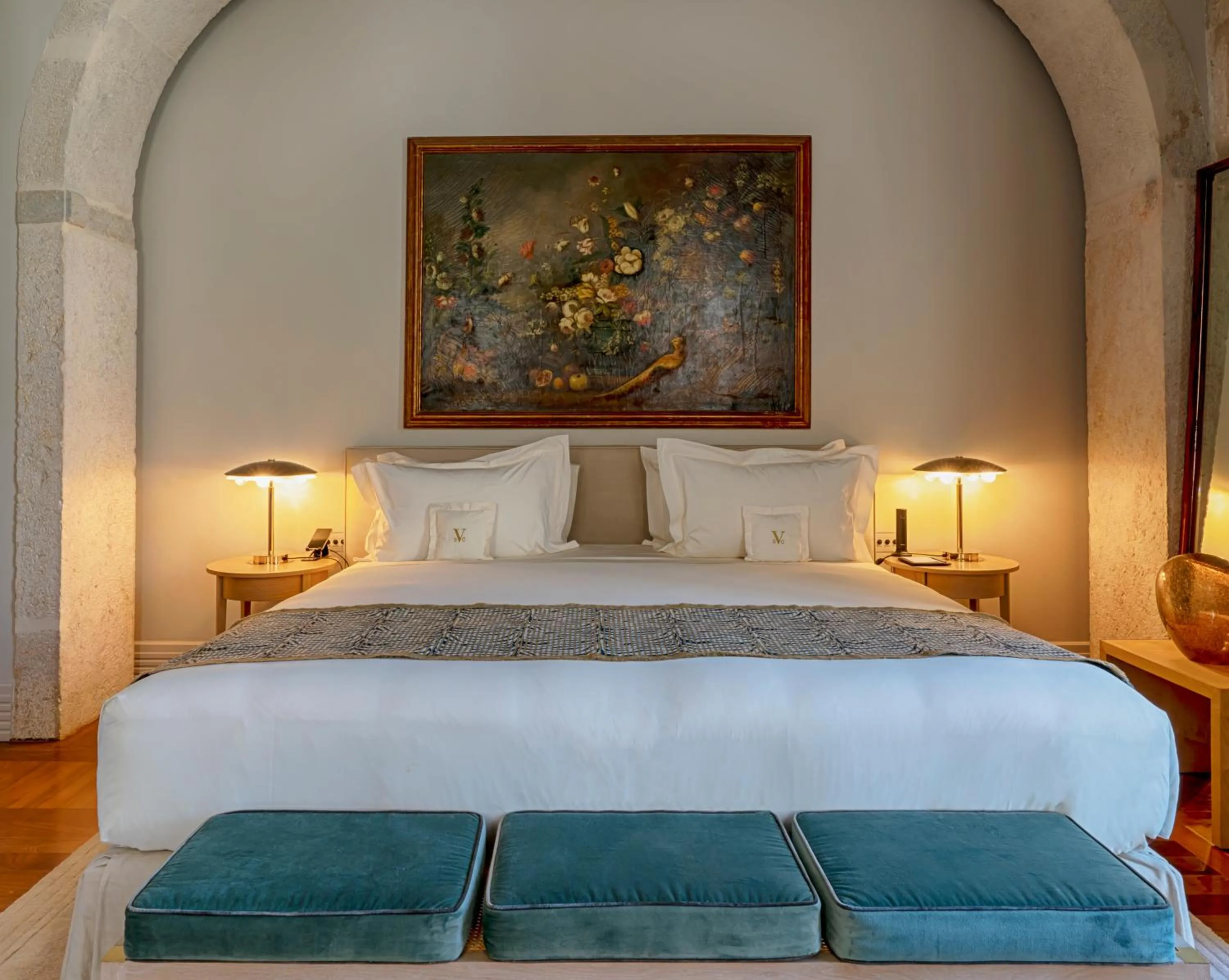 Bed in Verride Palácio Santa Catarina