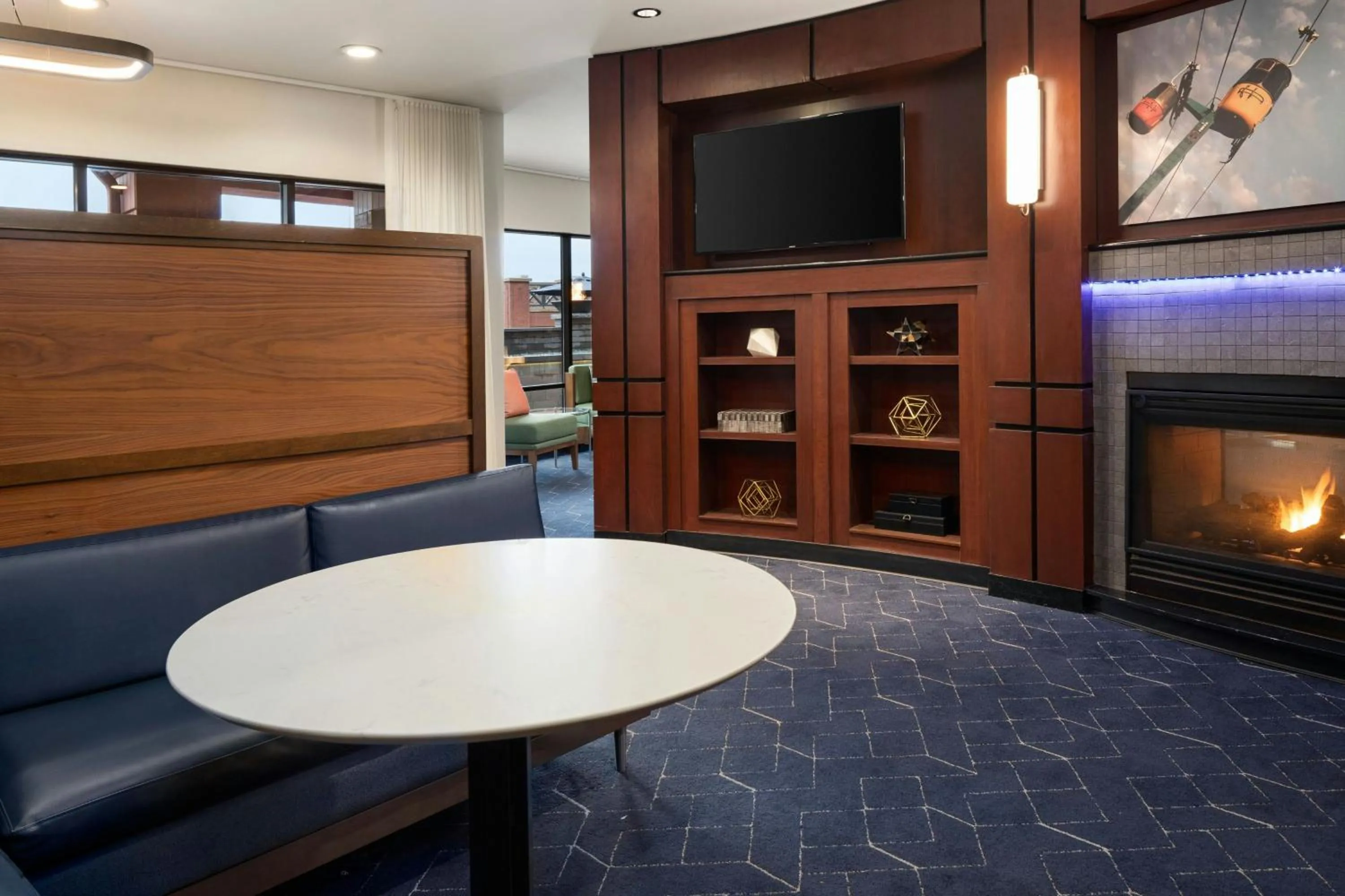 Lobby or reception in Courtyard Minneapolis St. Paul/Roseville