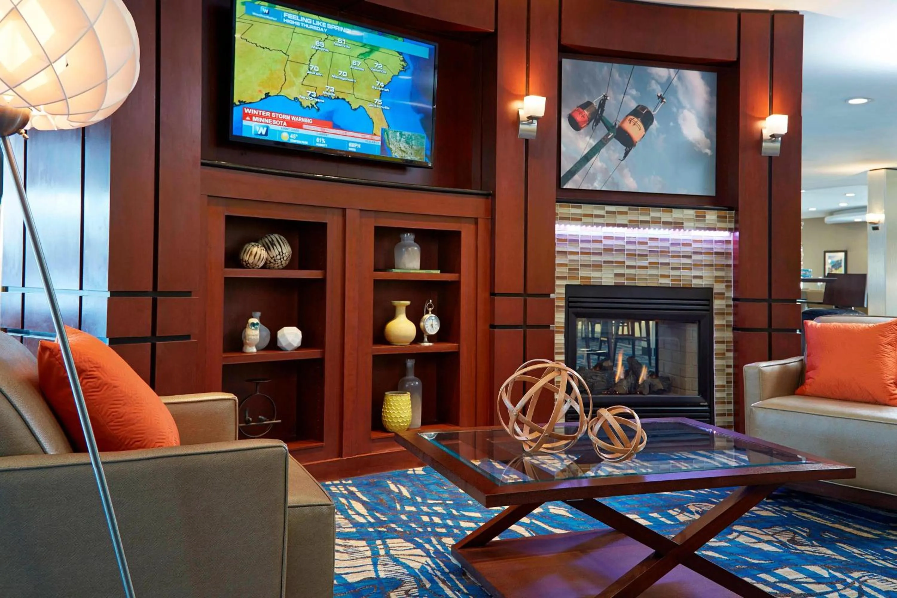 Lobby or reception in Courtyard Minneapolis St. Paul/Roseville