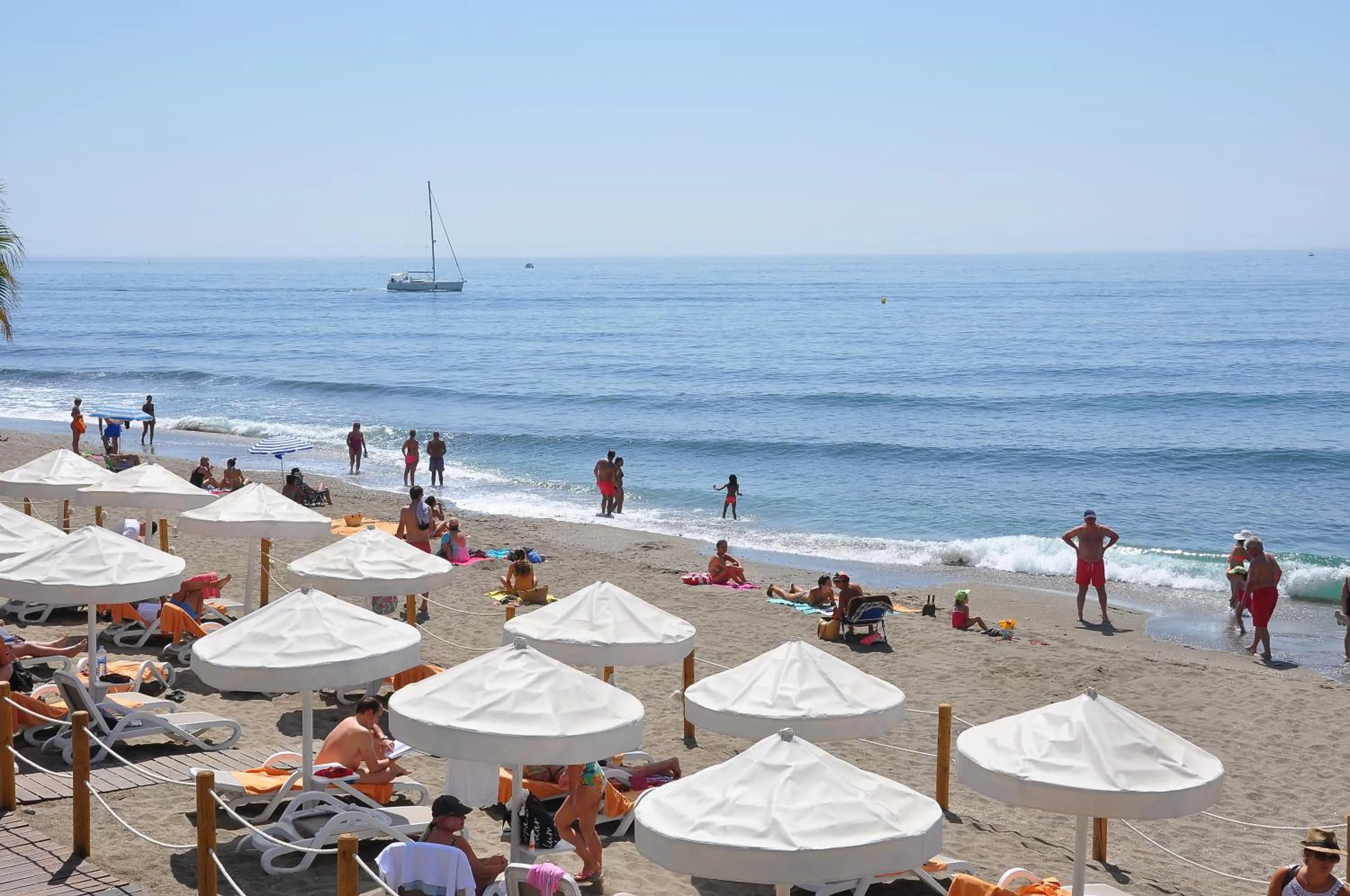 Beach in Apartamentos Mediterraneo