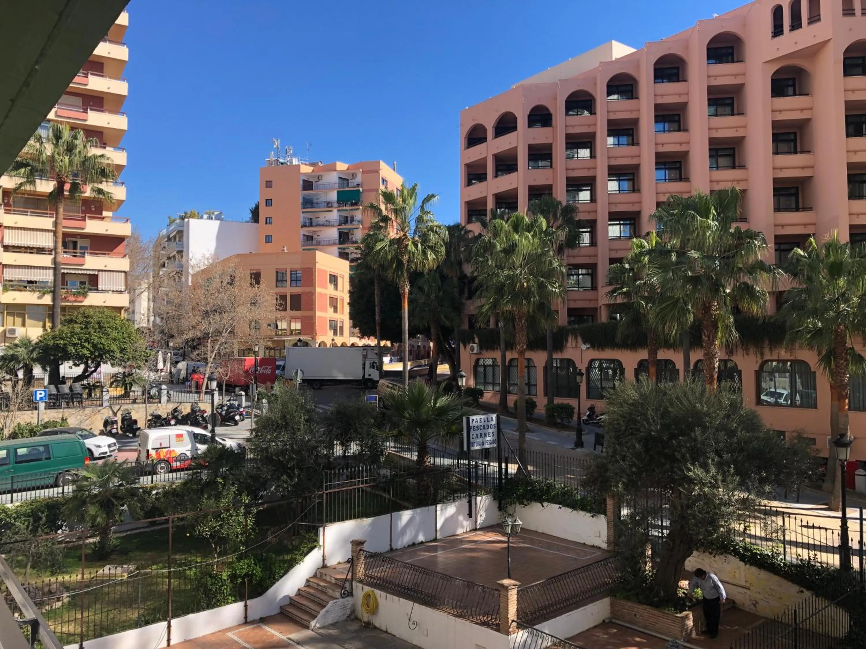 Street view in Apartamentos Mediterraneo