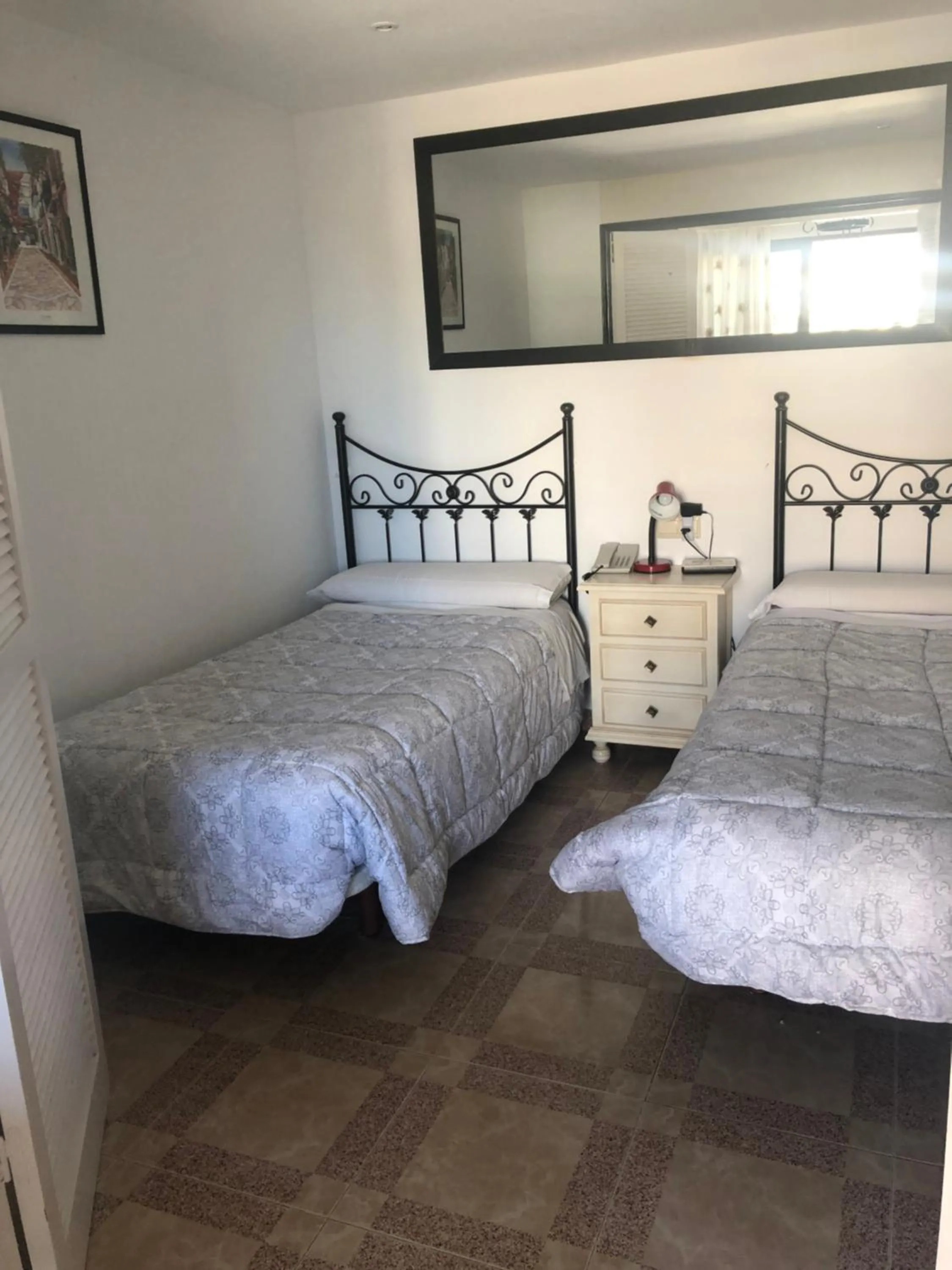 Bed in Apartamentos Mediterraneo