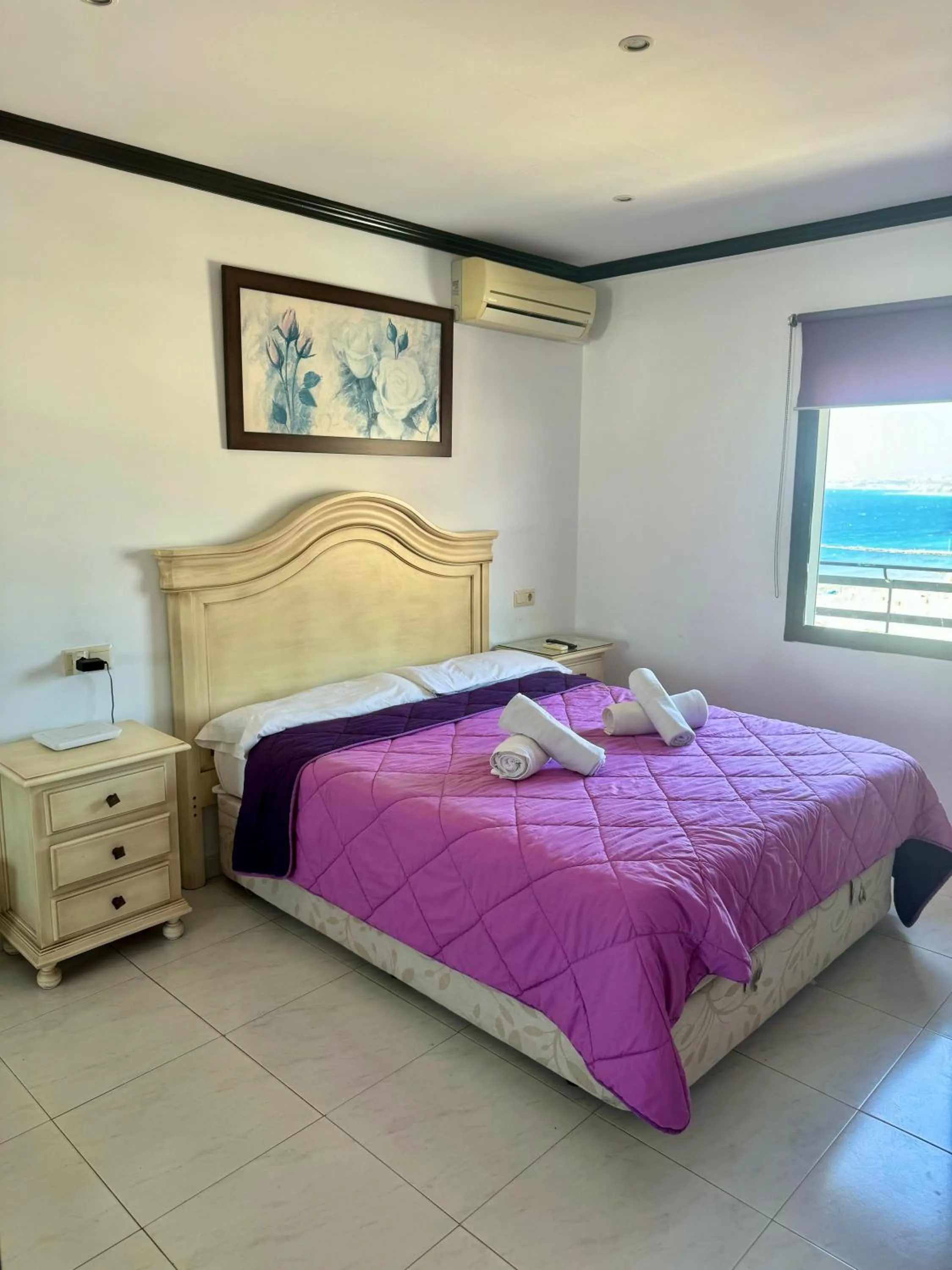 Bed in Apartamentos Mediterraneo