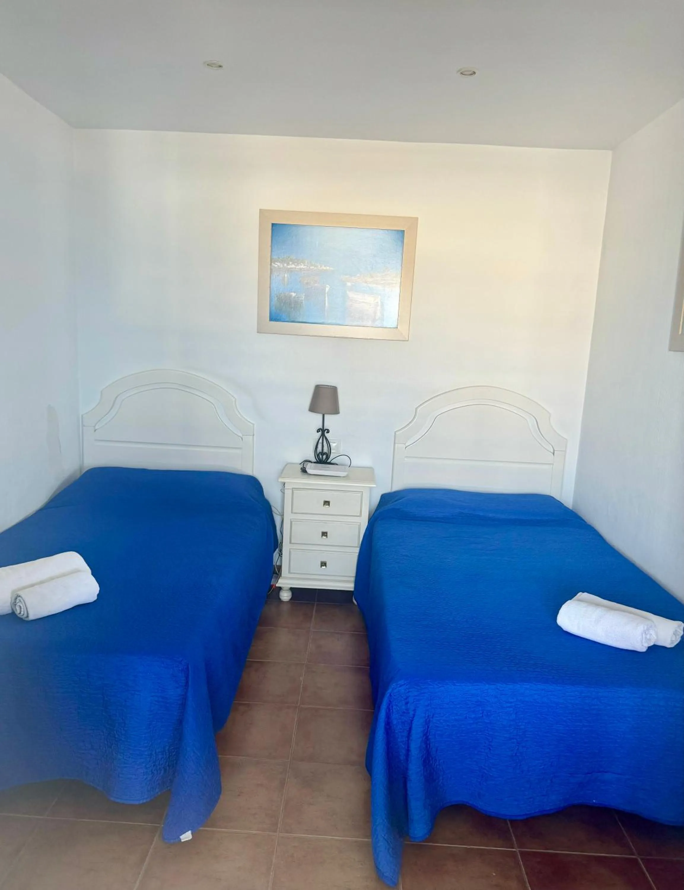 Bed in Apartamentos Mediterraneo