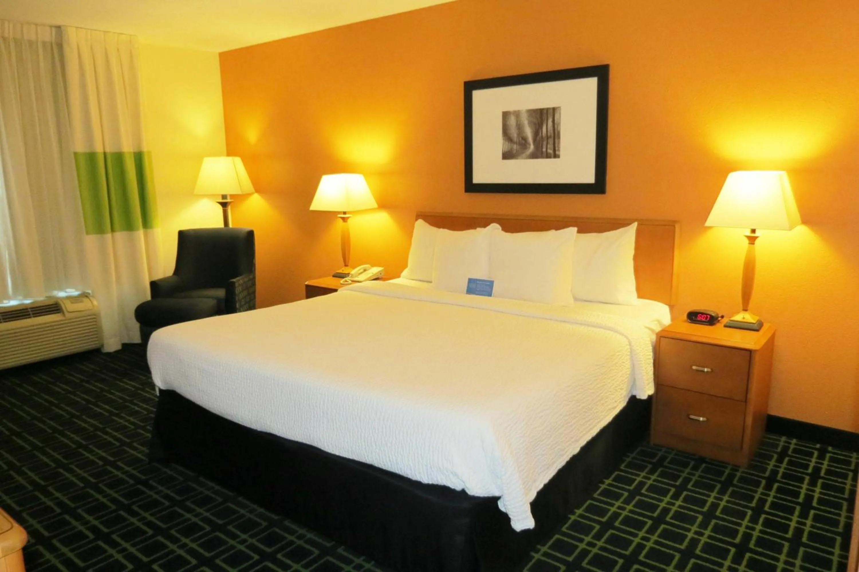 Photo of the whole room, Bed in Fairfield Inn & Suites Mount Vernon Rend Lake