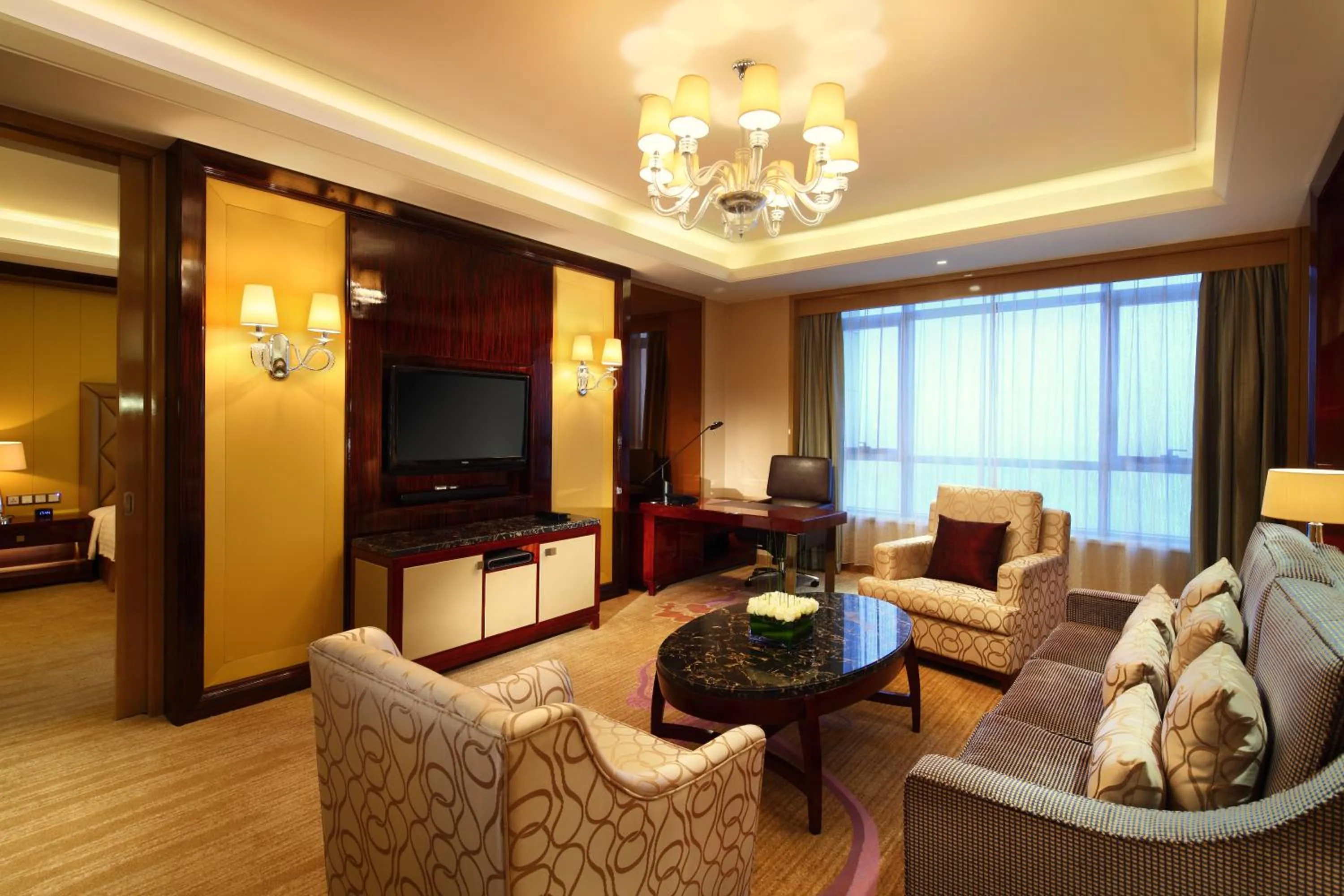 Living room in Wanda Realm Taizhou