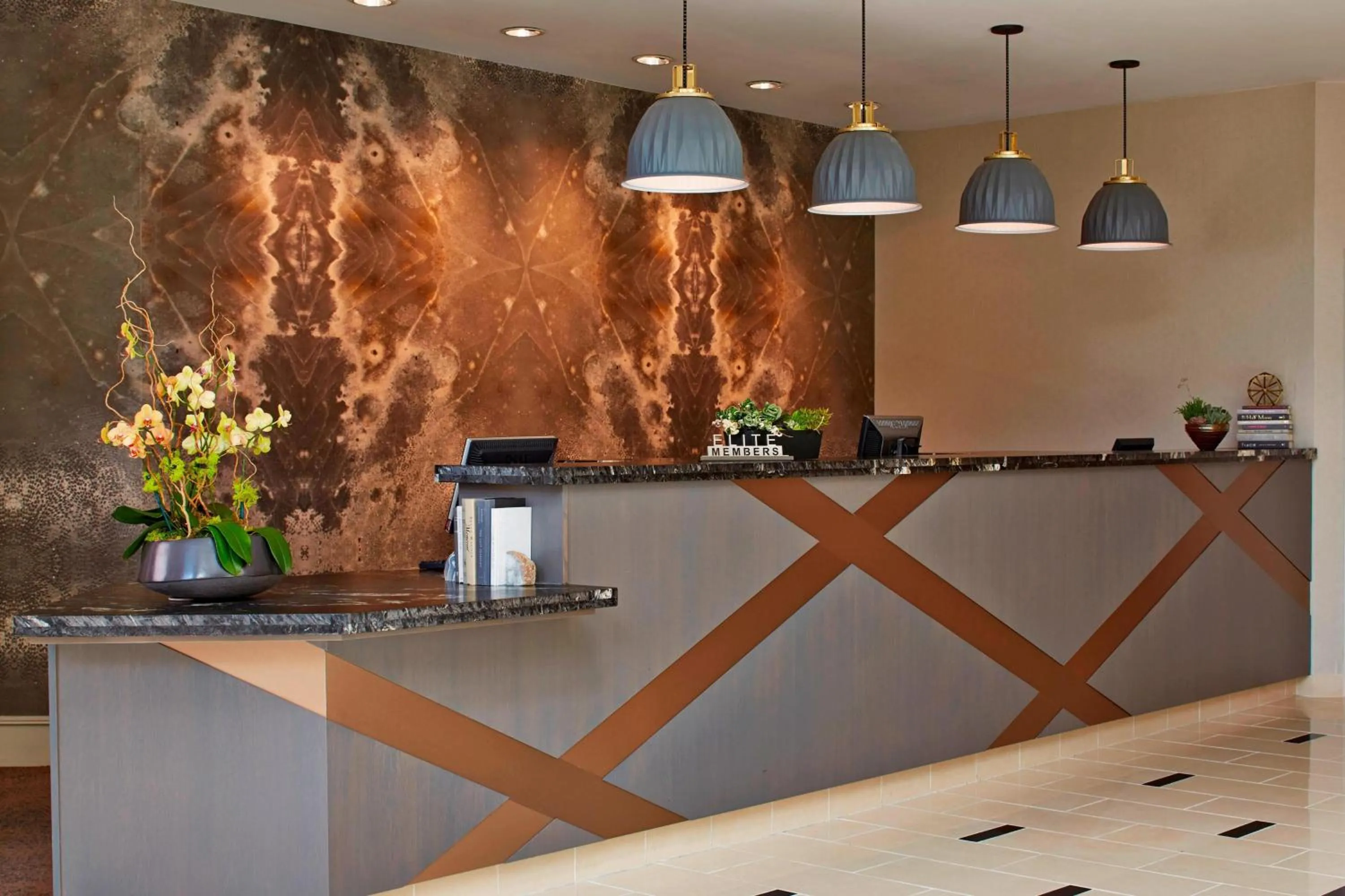 Lobby or reception in Minneapolis Marriott West