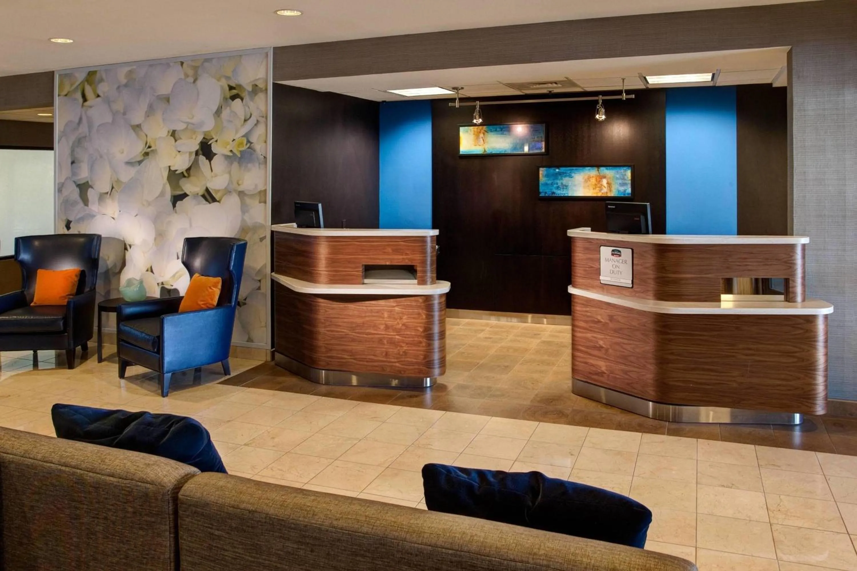 Lobby or reception in Courtyard by Marriott Kokomo