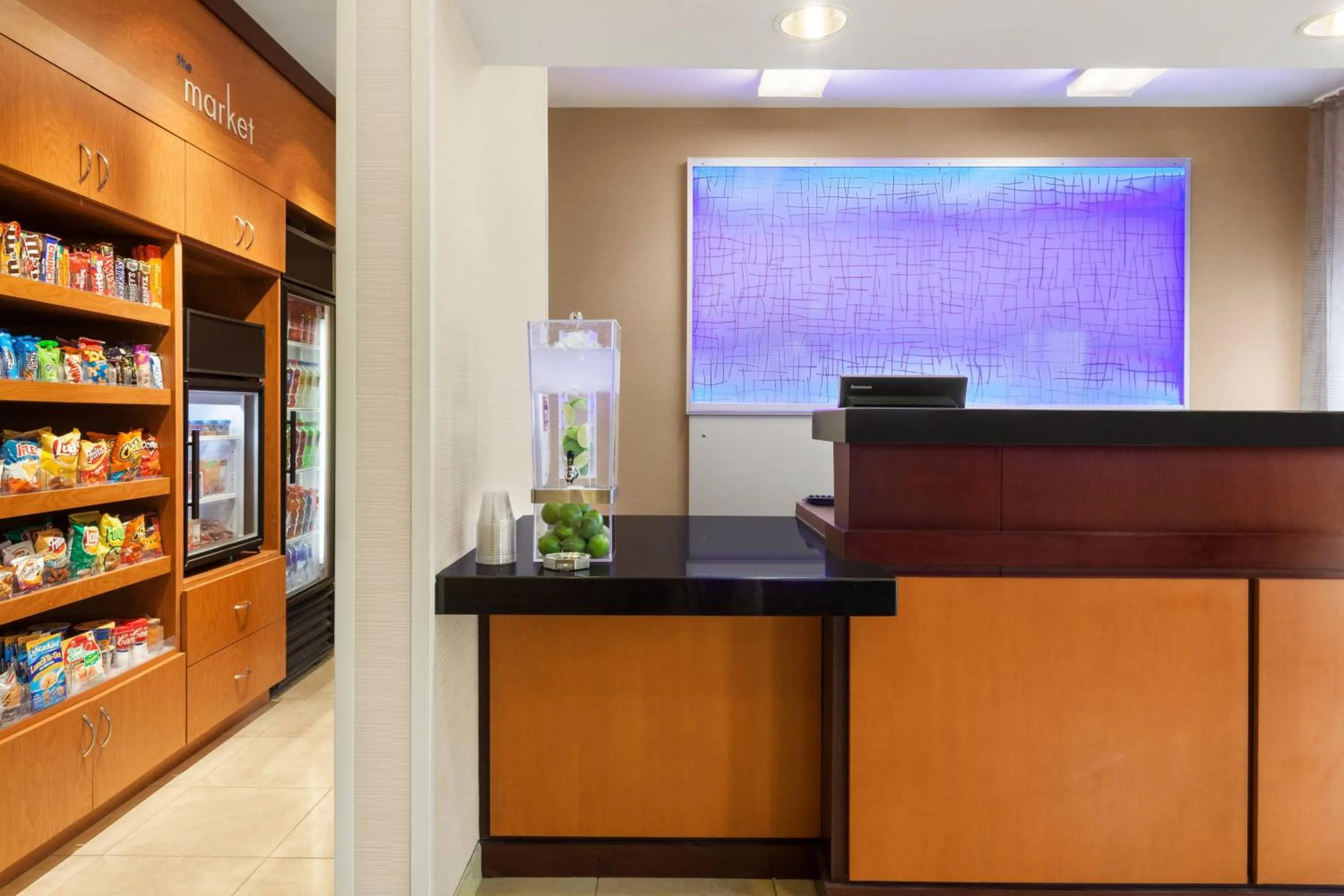 Lobby or reception in Fairfield Inn & Suites Omaha East/Council Bluffs, IA