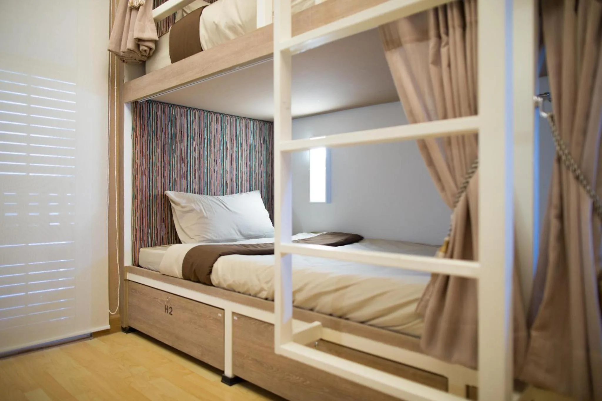 Bed in Chiangmai Midpoint Activity Hostel