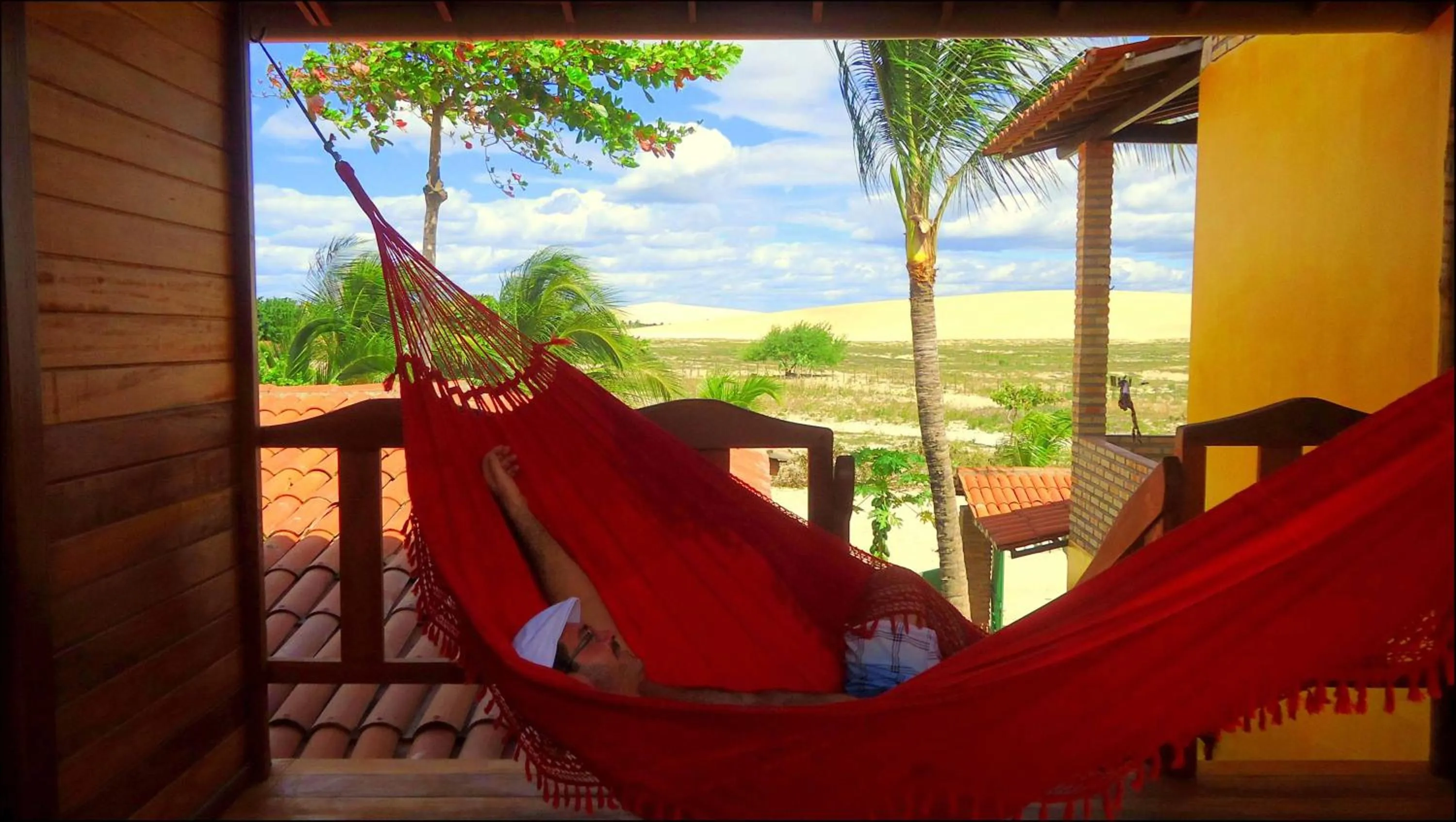 Balcony/Terrace in Pousada Sahara