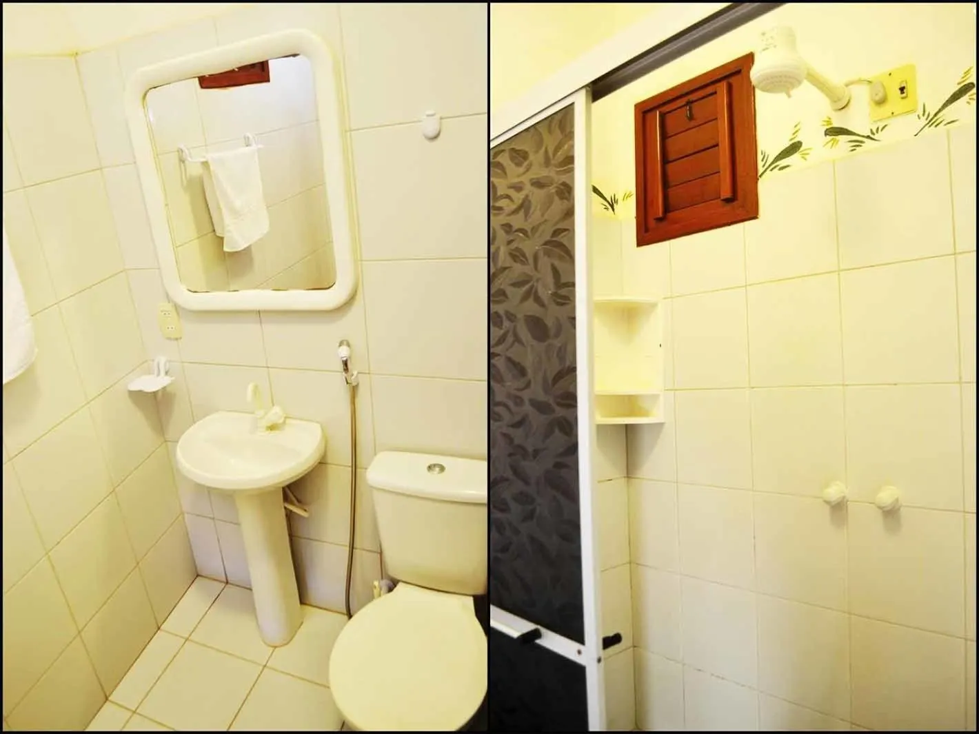 Bathroom in Pousada Sahara