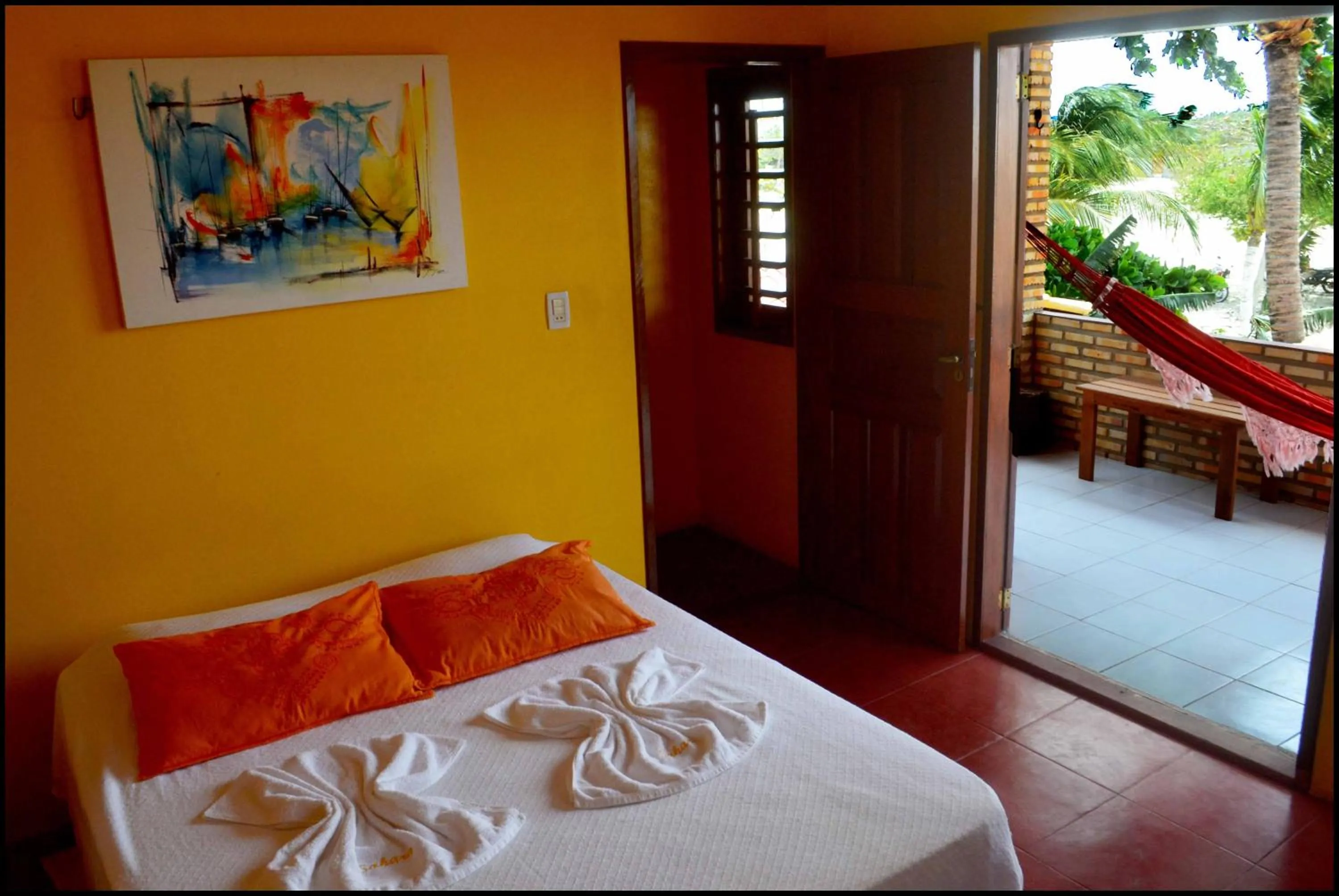 Bedroom, Bed in Pousada Sahara