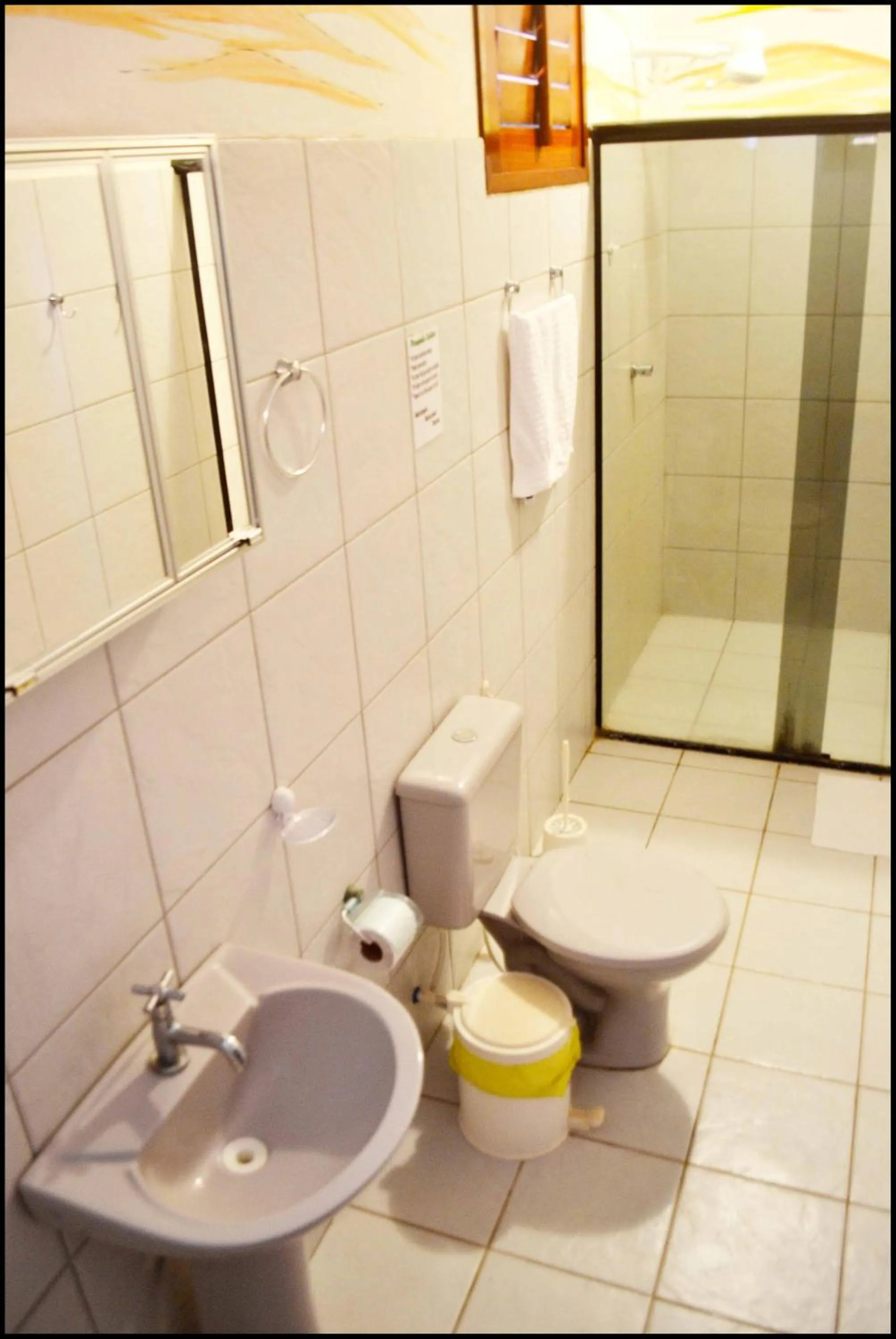 Bathroom in Pousada Sahara