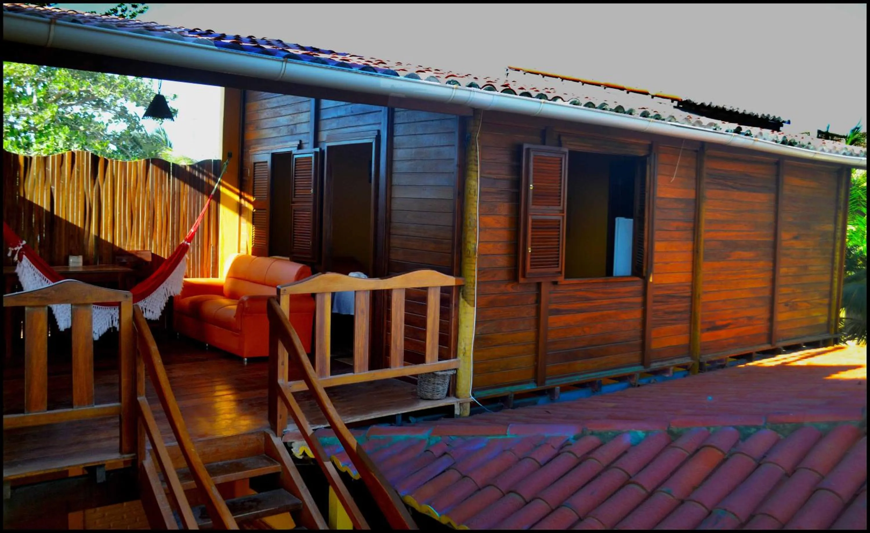 Balcony/Terrace in Pousada Sahara