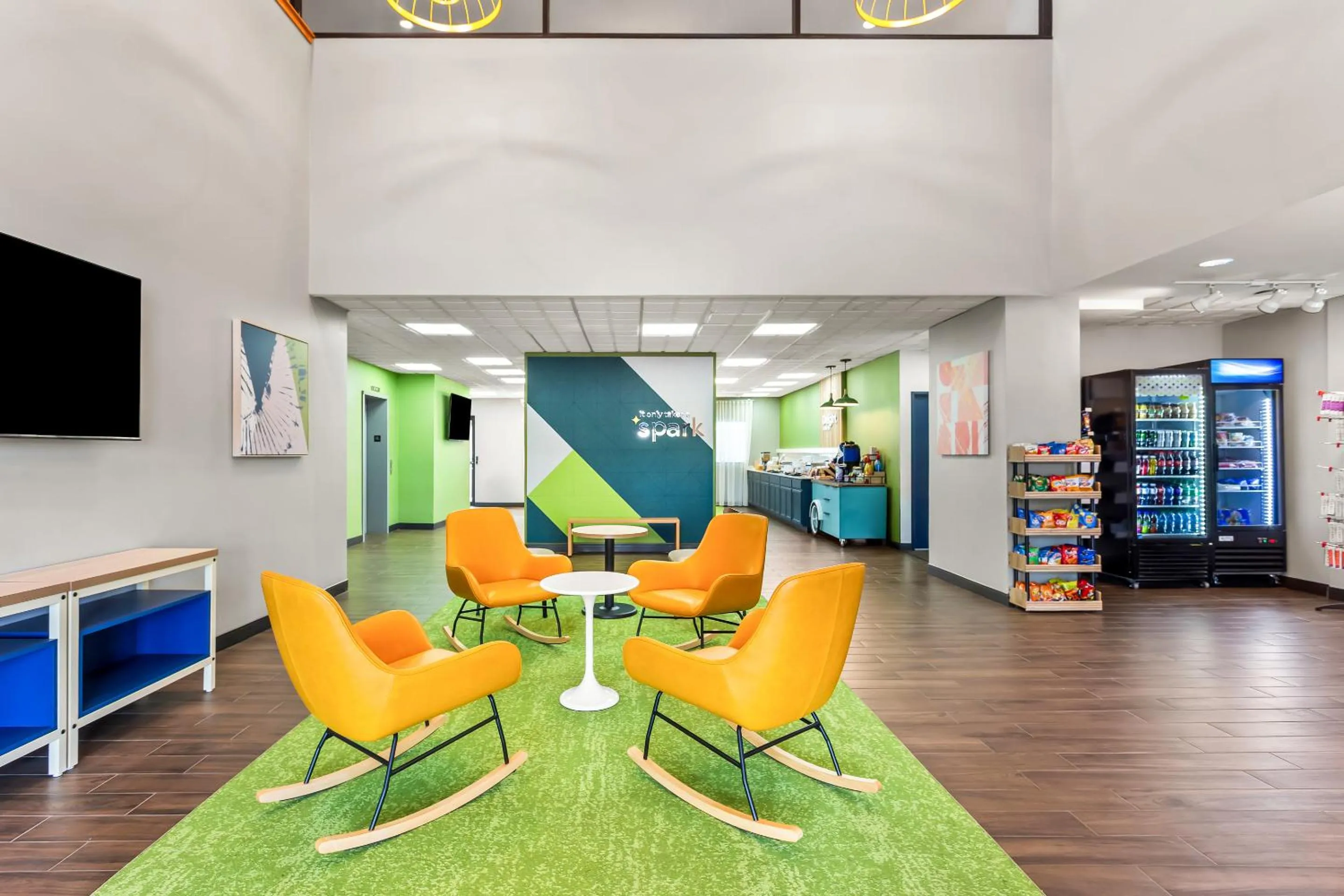 Lobby or reception in Spark By Hilton Oak Forest I-57