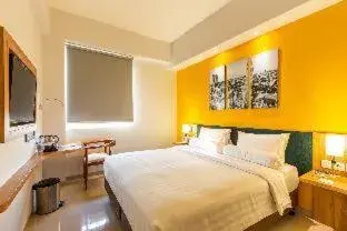 Bedroom, Bed in Great Diponegoro Hotel Surabaya Bedroom, Bed in Great Diponegoro Hotel Surabaya