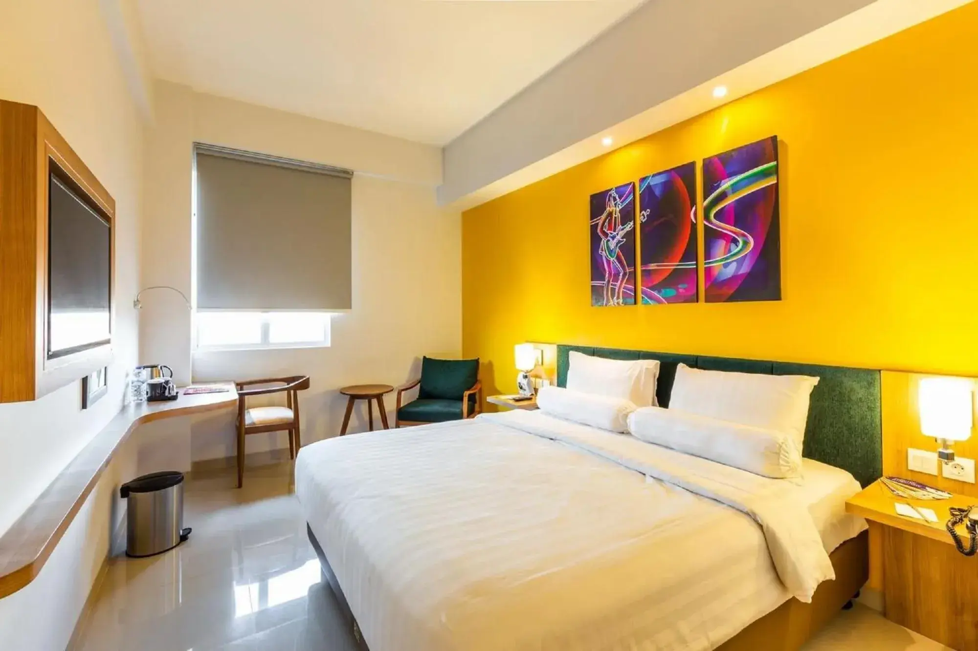 Bedroom, Bed in Great Diponegoro Hotel Surabaya Bedroom, Bed in Great Diponegoro Hotel Surabaya