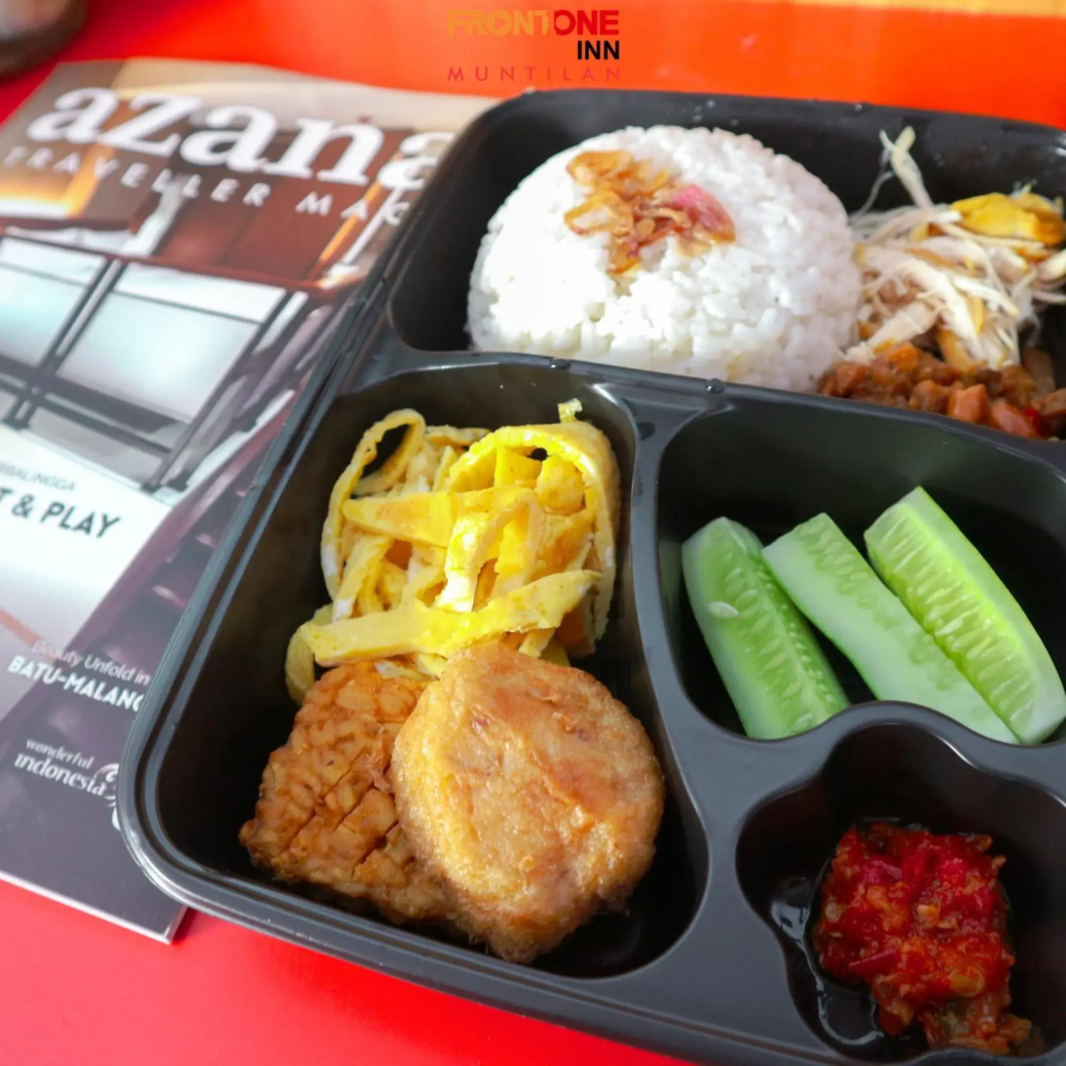 Breakfast in Front One Inn Muntilan Breakfast in Front One Inn Muntilan