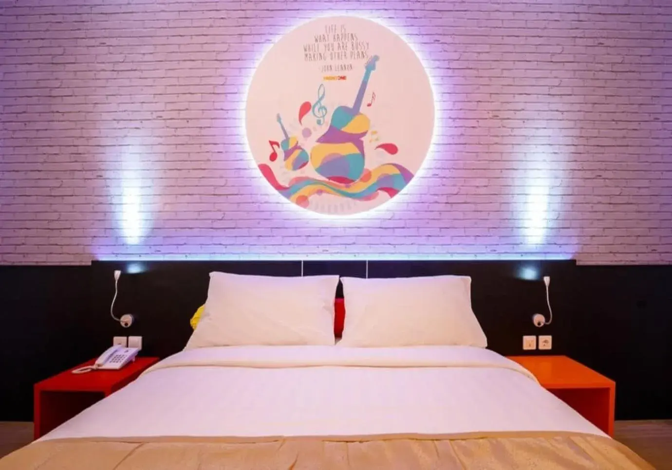 Property logo or sign, Bed in Front One Inn Muntilan Property logo or sign, Bed in Front One Inn Muntilan